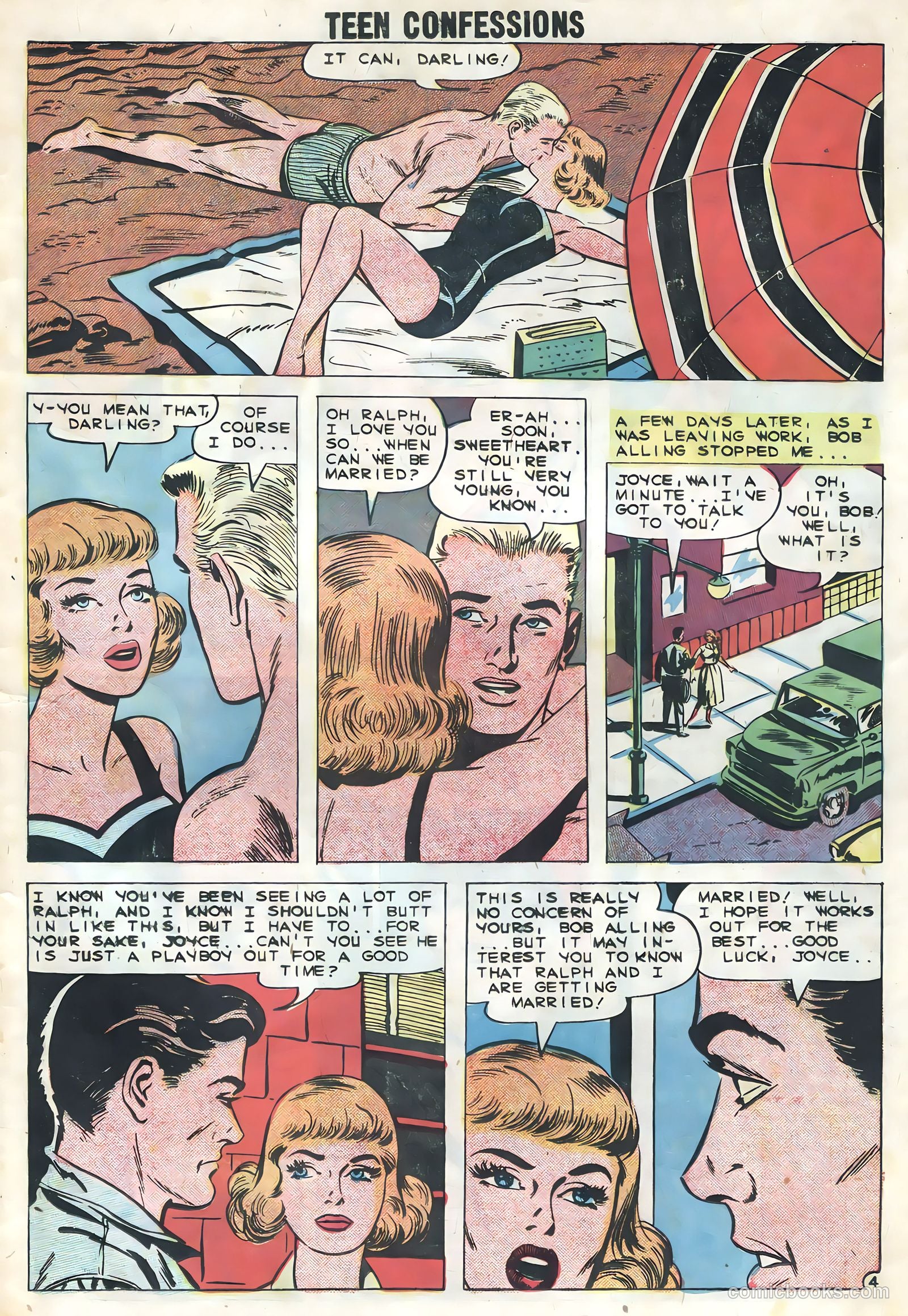 Teen Confessions #2 (1959) — page 23 of 36
