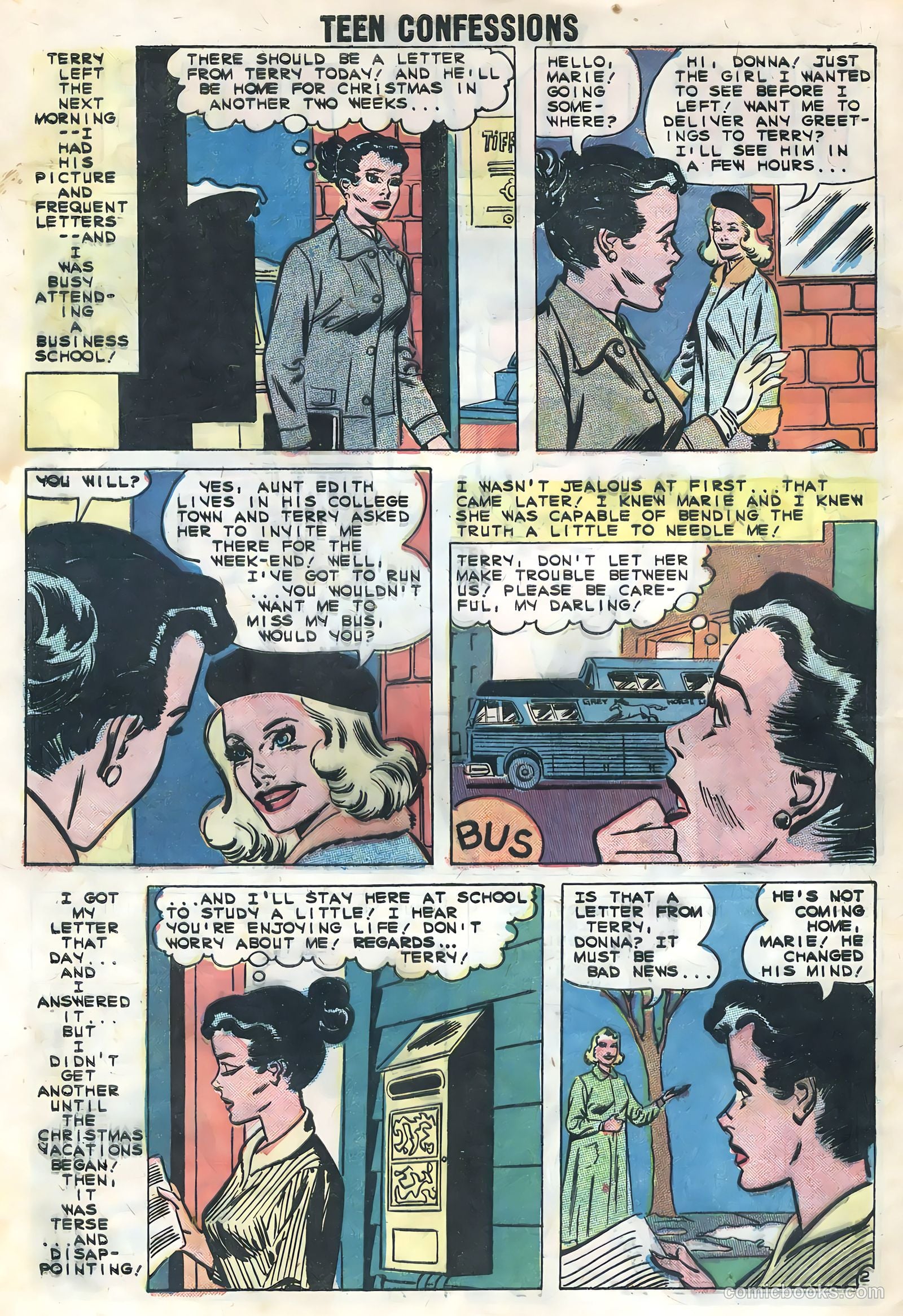 Teen Confessions #2 (1959) — page 28 of 36