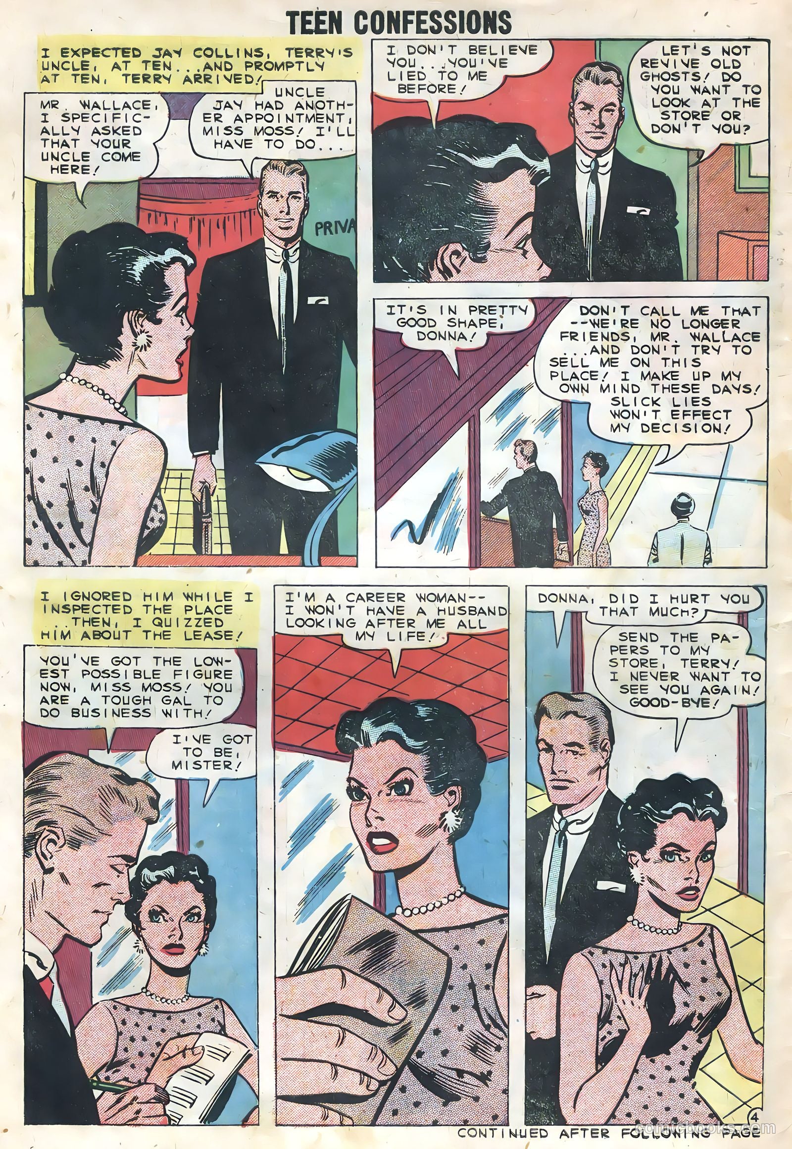 Teen Confessions #2 (1959) — page 30 of 36