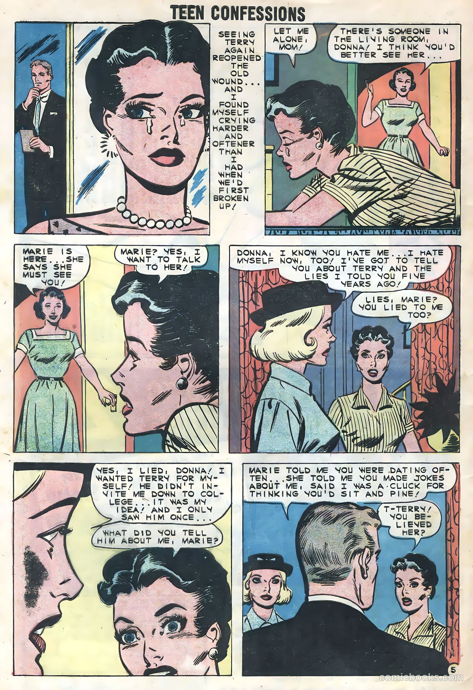 Teen Confessions #2 (1959) — page 32 of 36