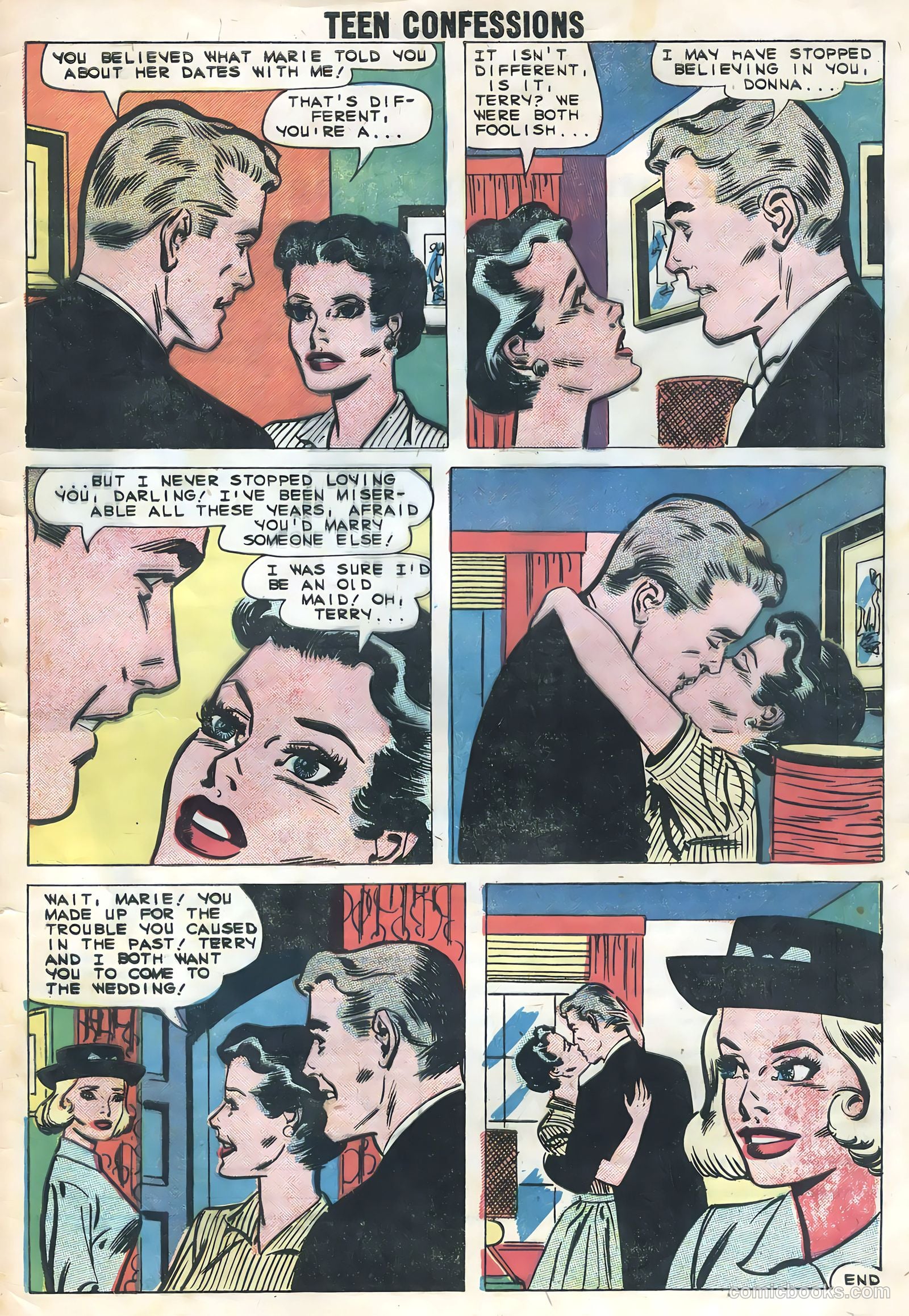 Teen Confessions #2 (1959) — page 33 of 36