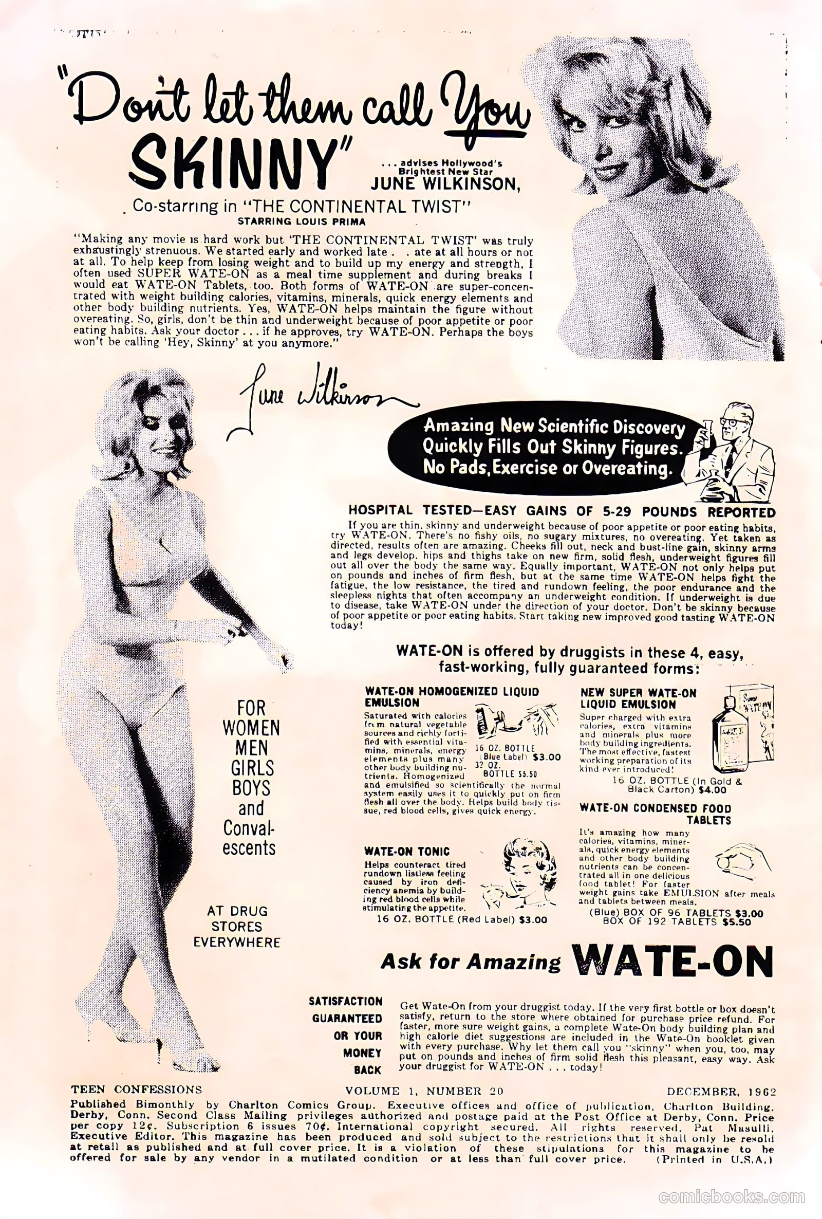 Teen Confessions #20 (1962) — page 2 of 36