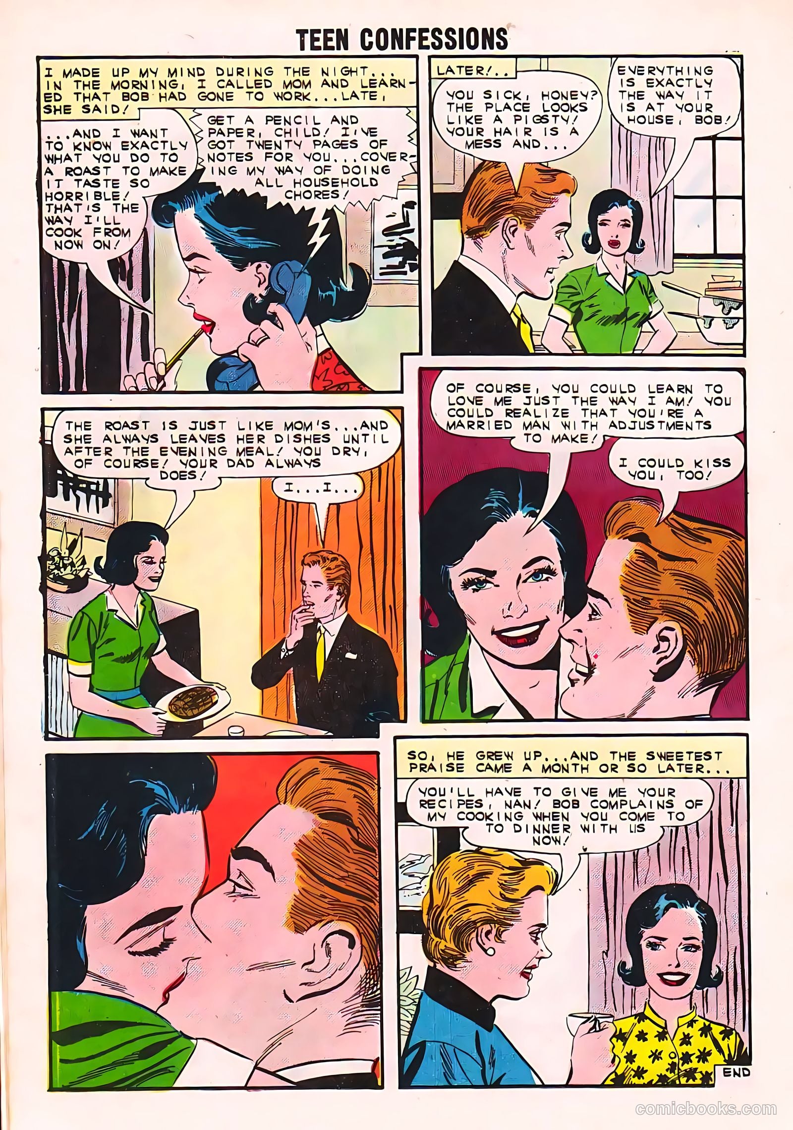 Teen Confessions #20 (1962) — page 14 of 36