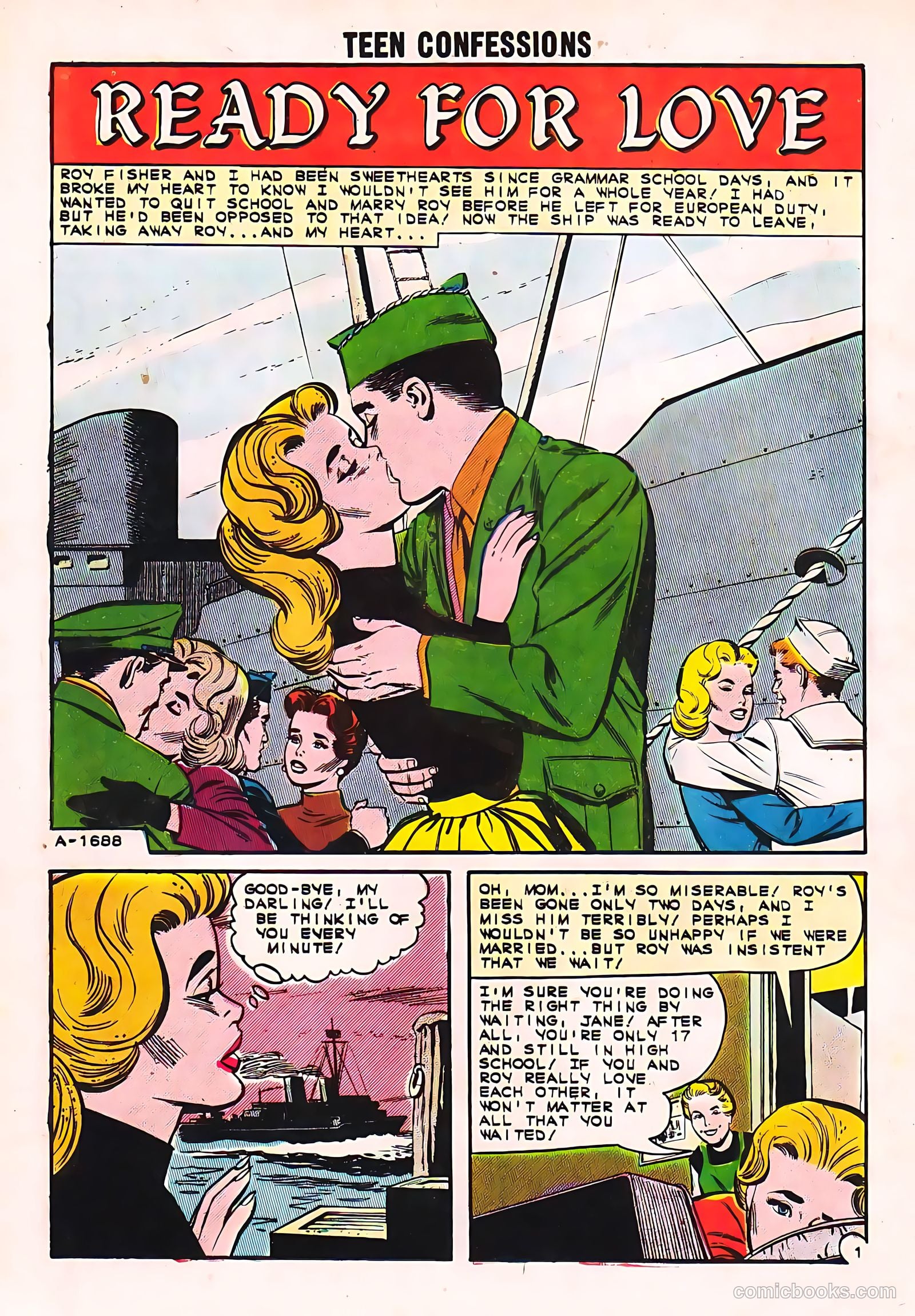 Teen Confessions #20 (1962) — page 16 of 36