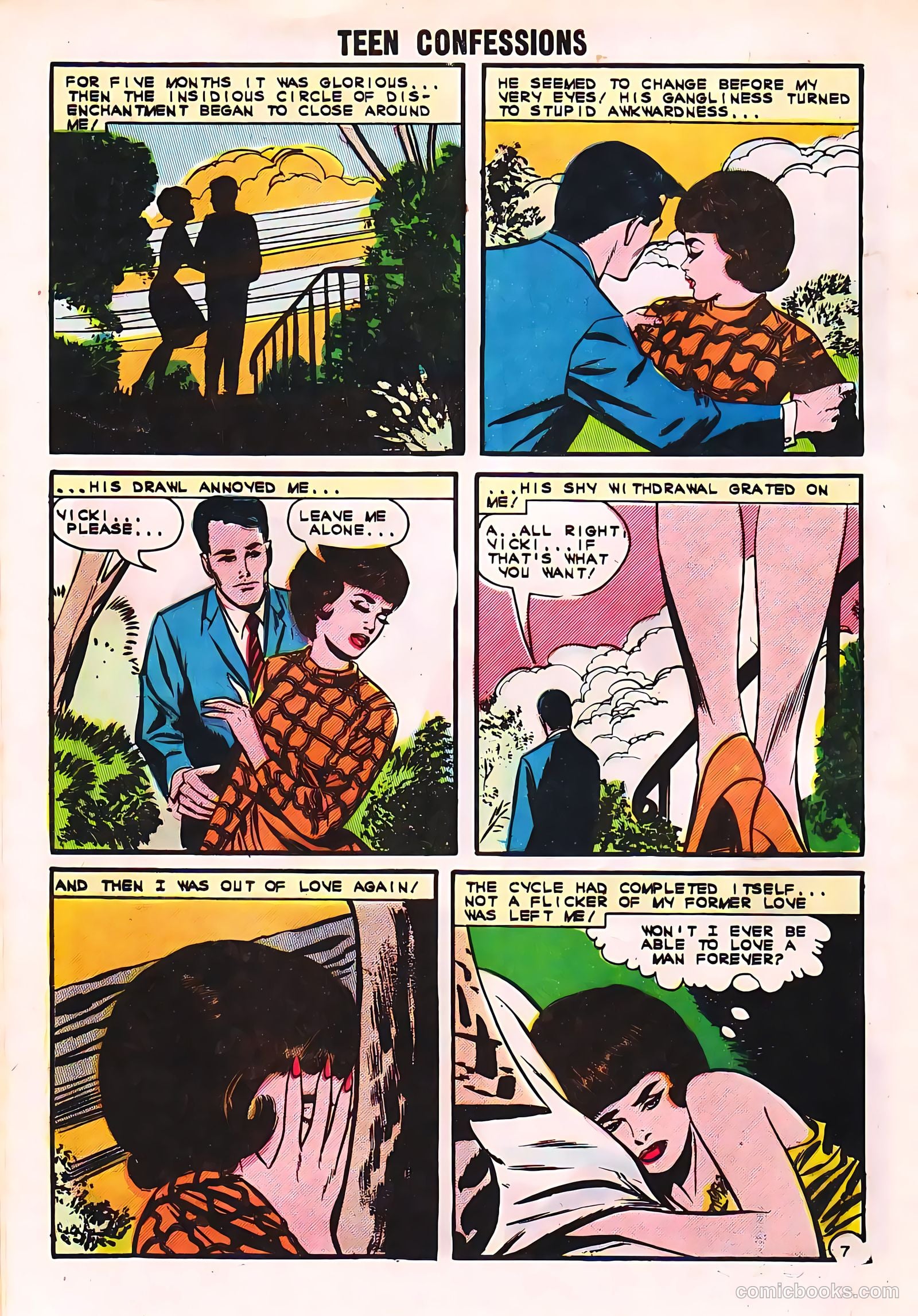 Teen Confessions #20 (1962) — page 28 of 36