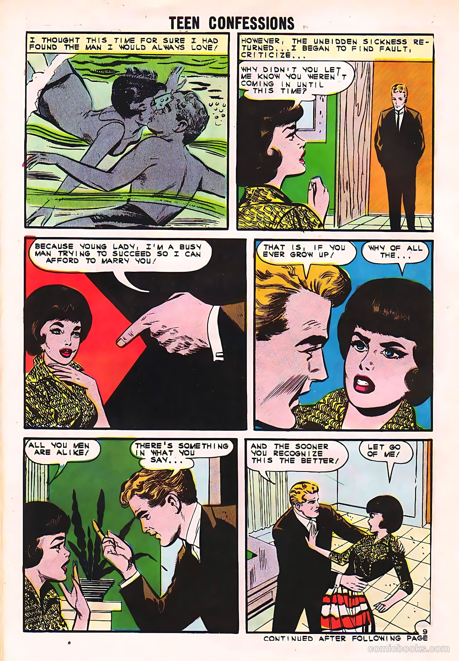 Teen Confessions #20 (1962) — page 30 of 36