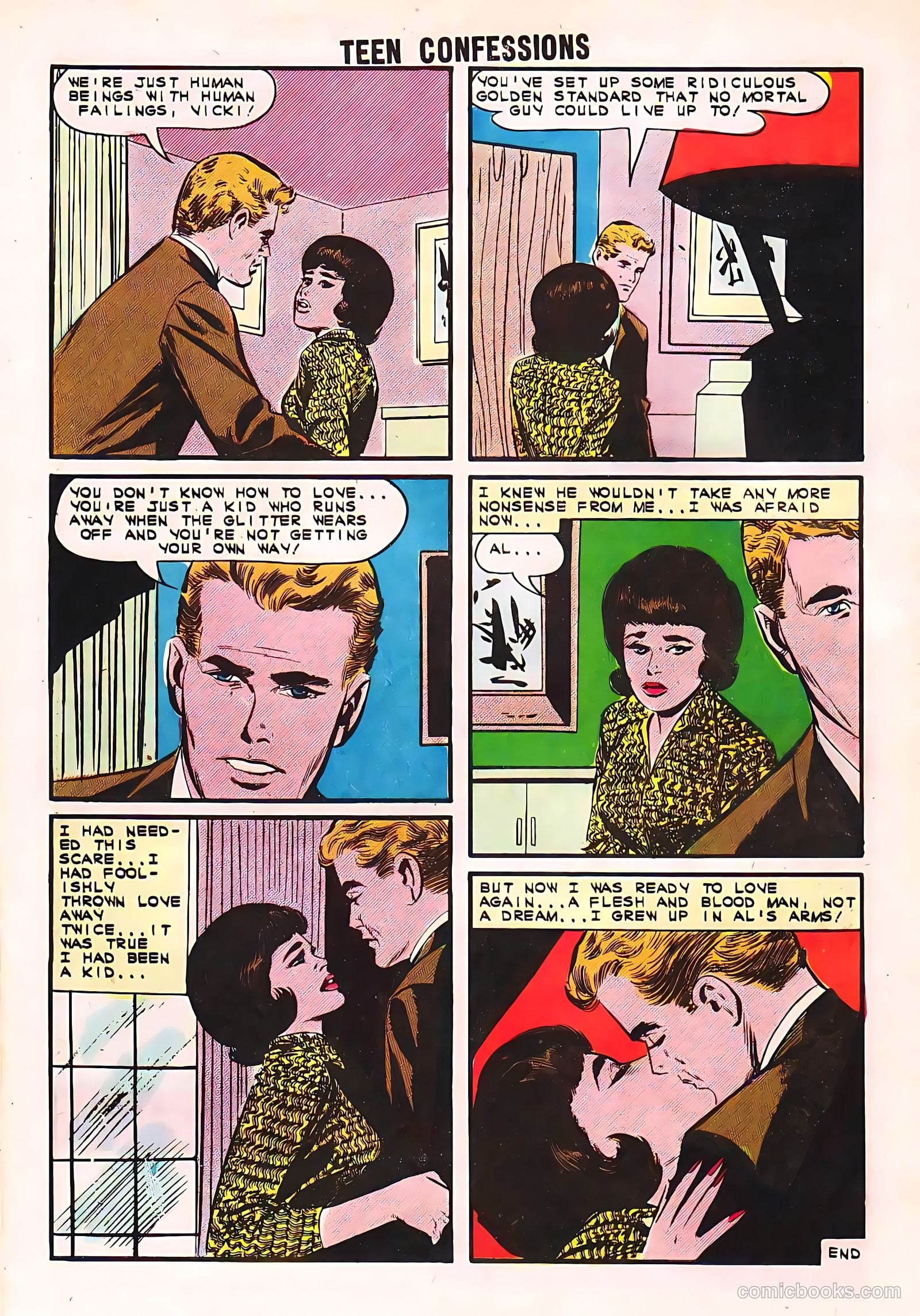 Teen Confessions #20 (1962) — page 32 of 36