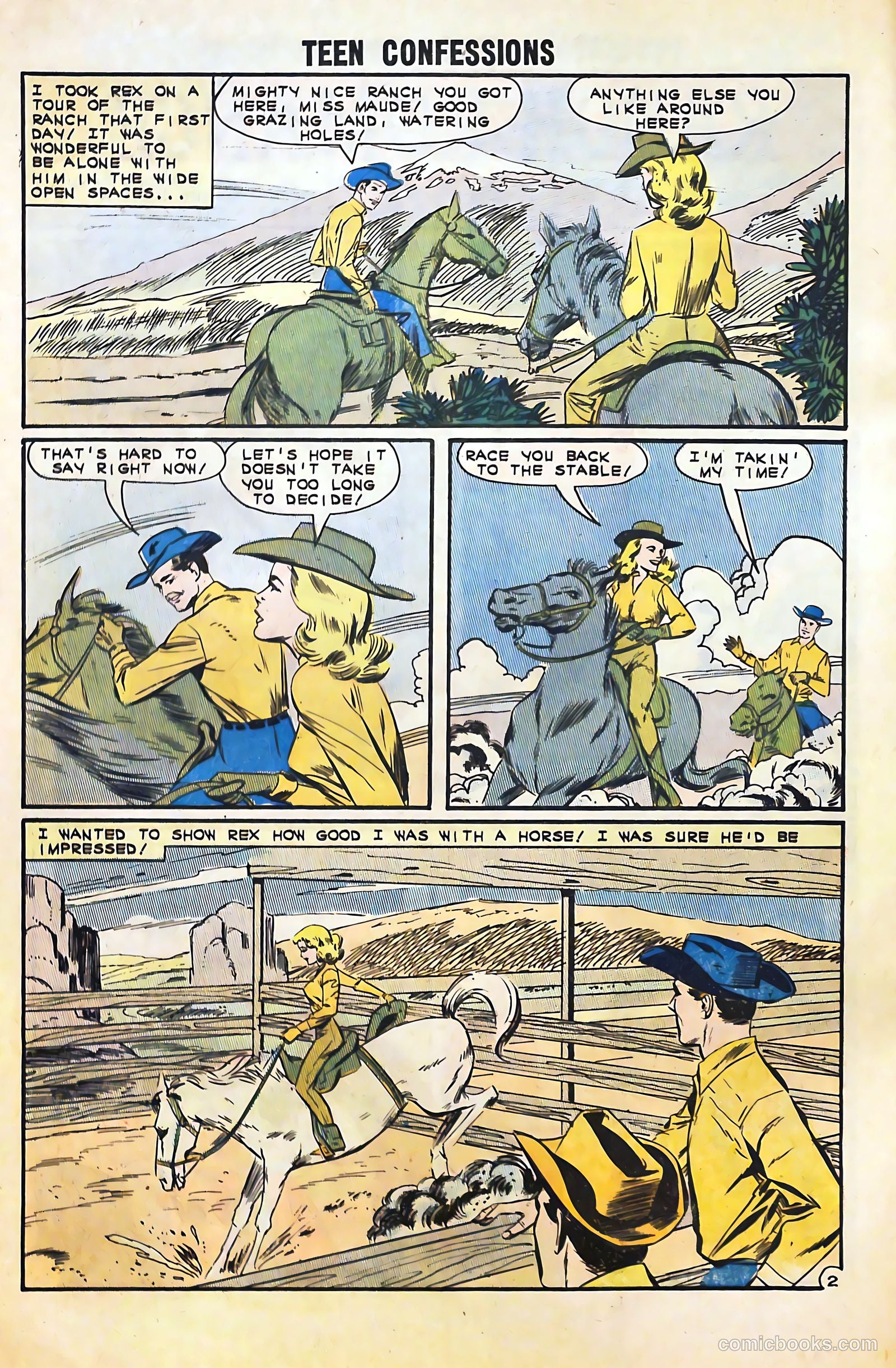 Teen Confessions #21 (1963) — page 4 of 36