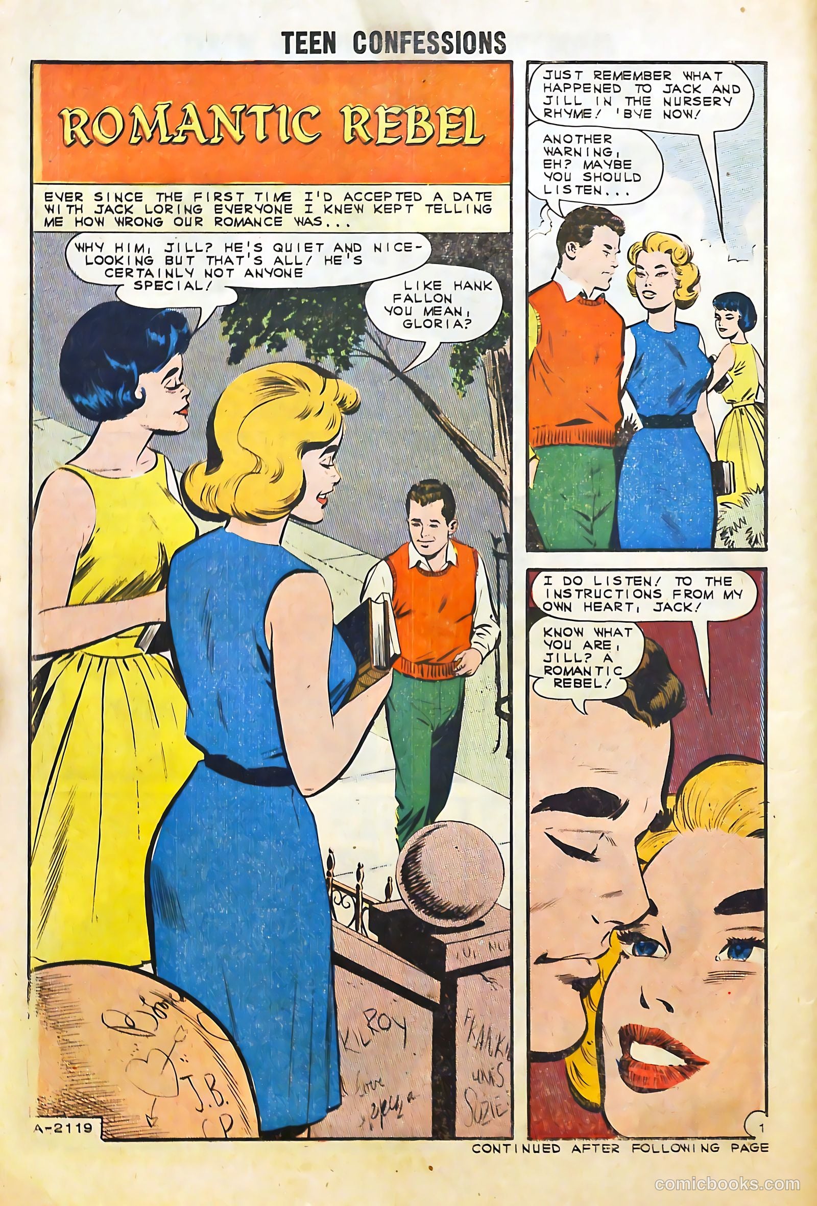 Teen Confessions #21 (1963) — page 14 of 36