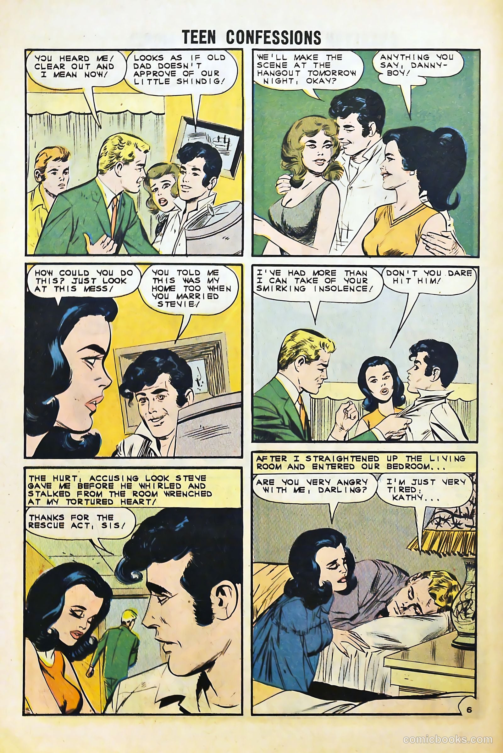Teen Confessions #21 (1963) — page 28 of 36