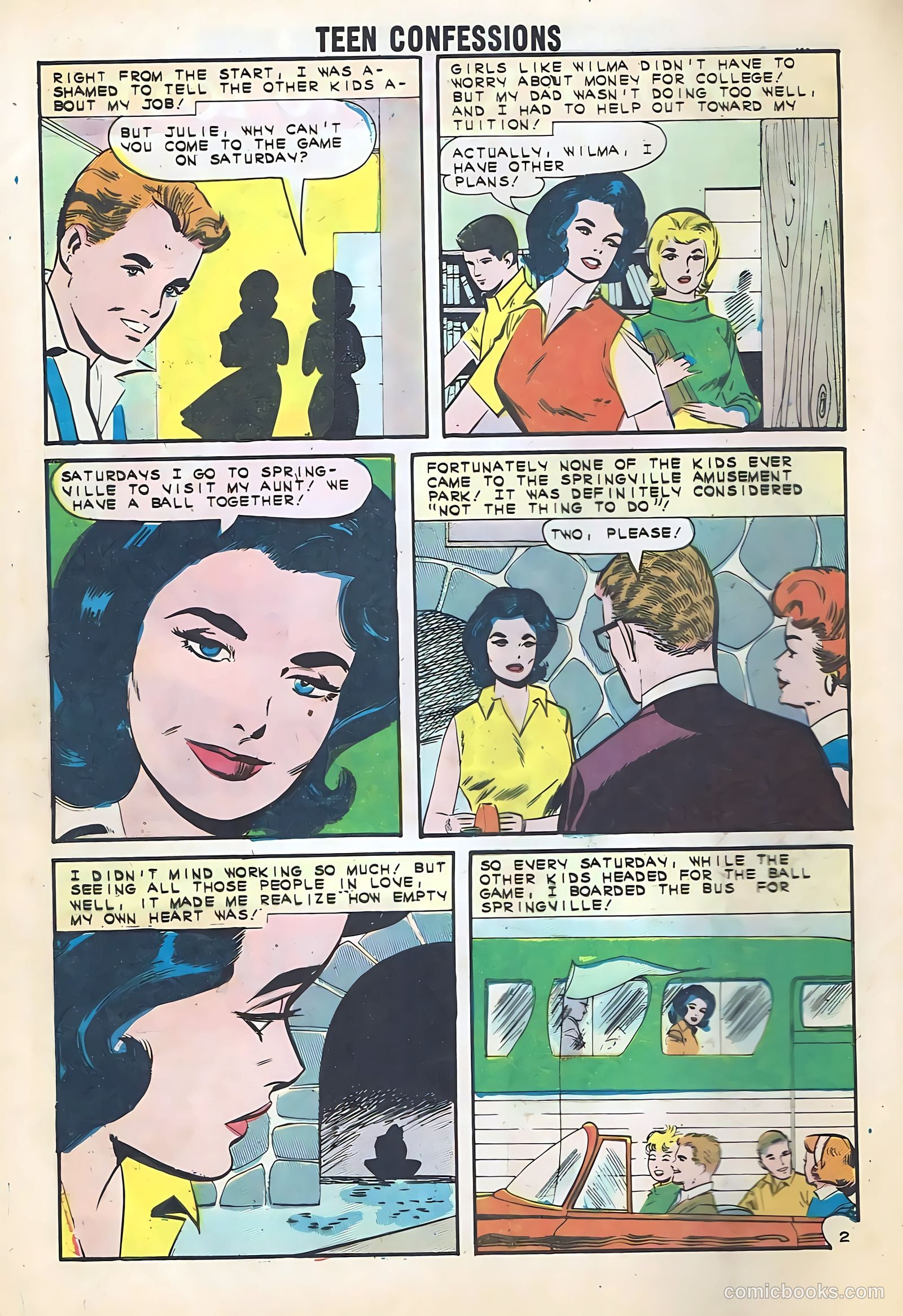 Teen Confessions #22 (1963) — page 4 of 36