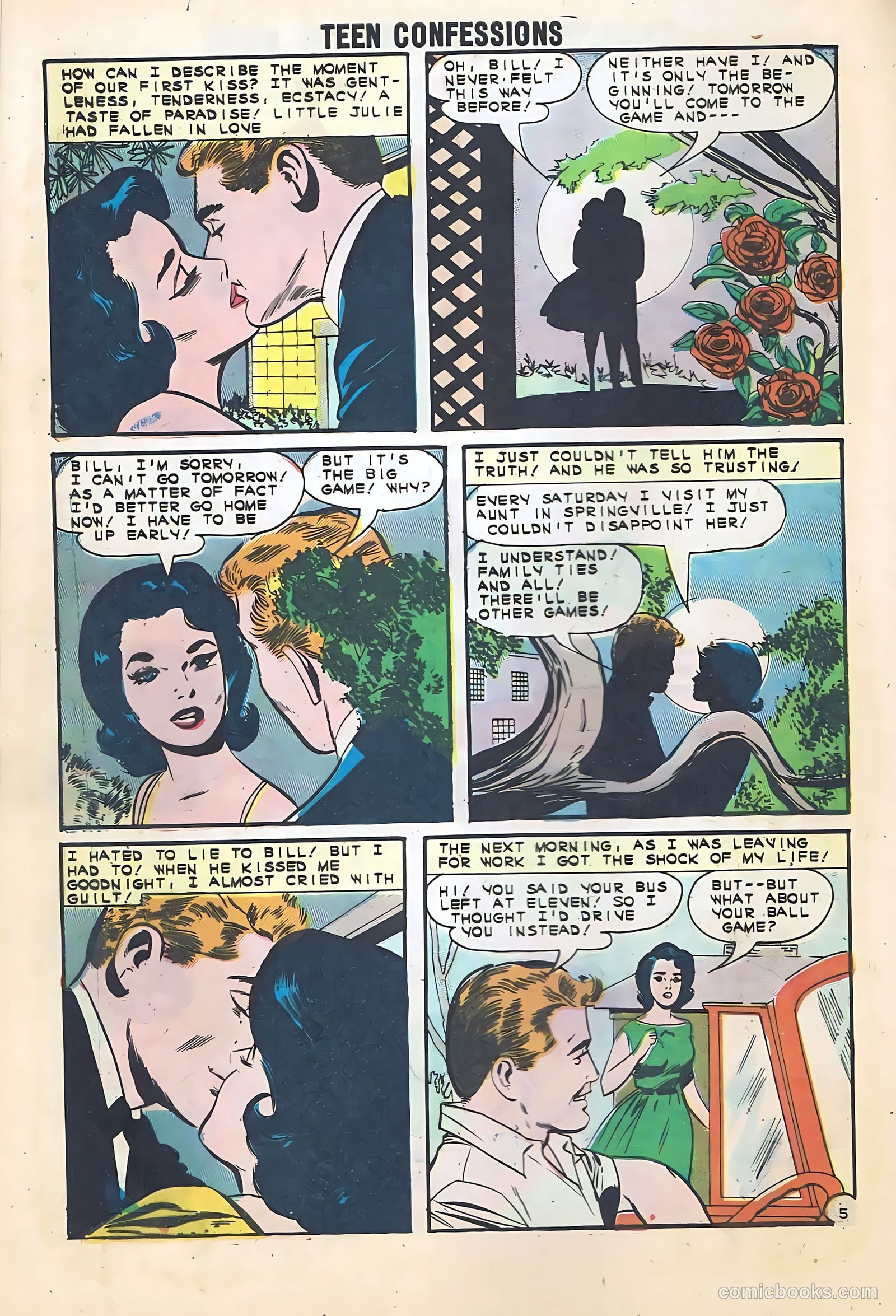 Teen Confessions #22 (1963) — page 8 of 36