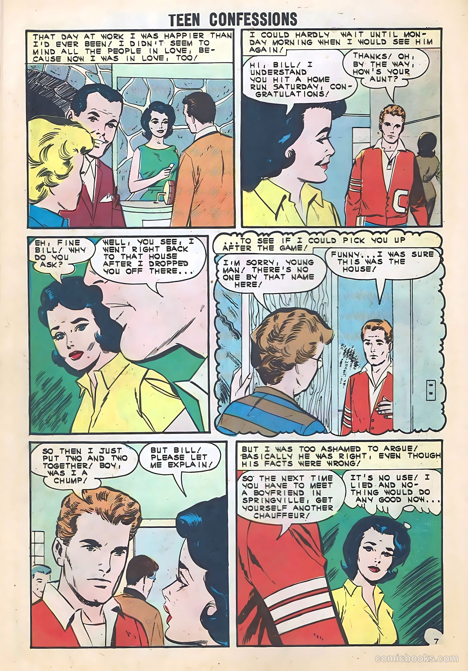 Teen Confessions #22 (1963) — page 10 of 36