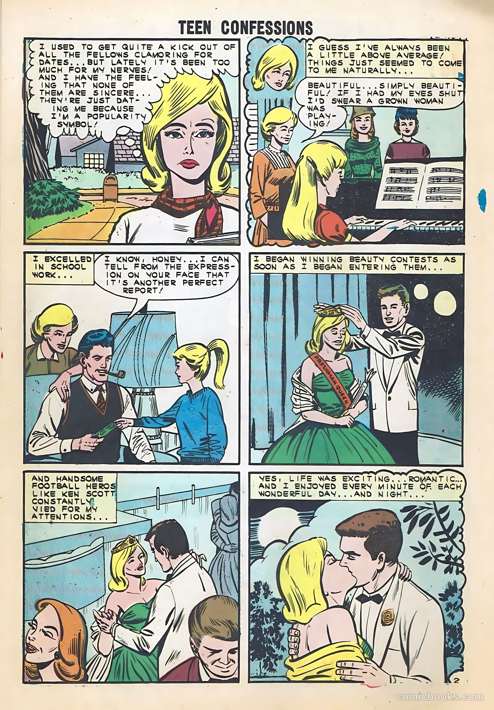 Teen Confessions #22 (1963) — page 16 of 36
