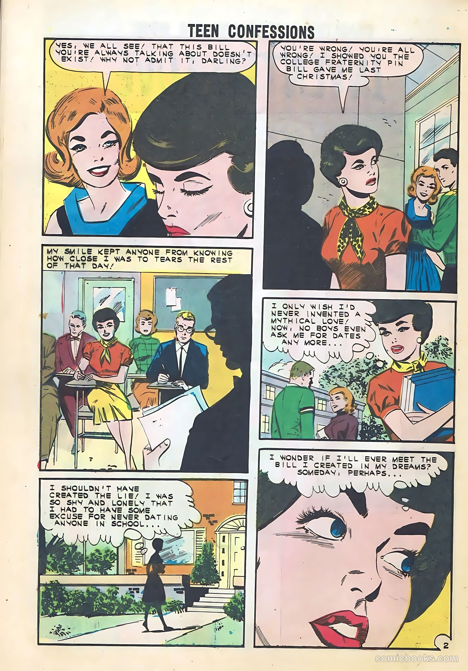 Teen Confessions #22 (1963) — page 24 of 36