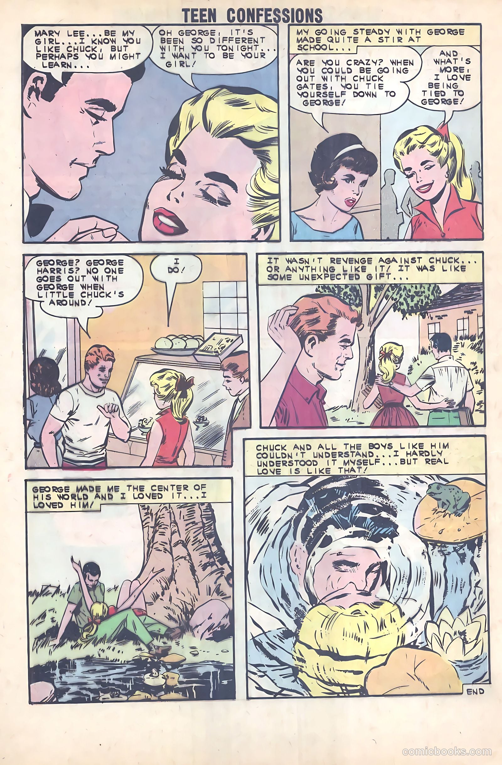 Teen Confessions #23 (1963) — page 8 of 36