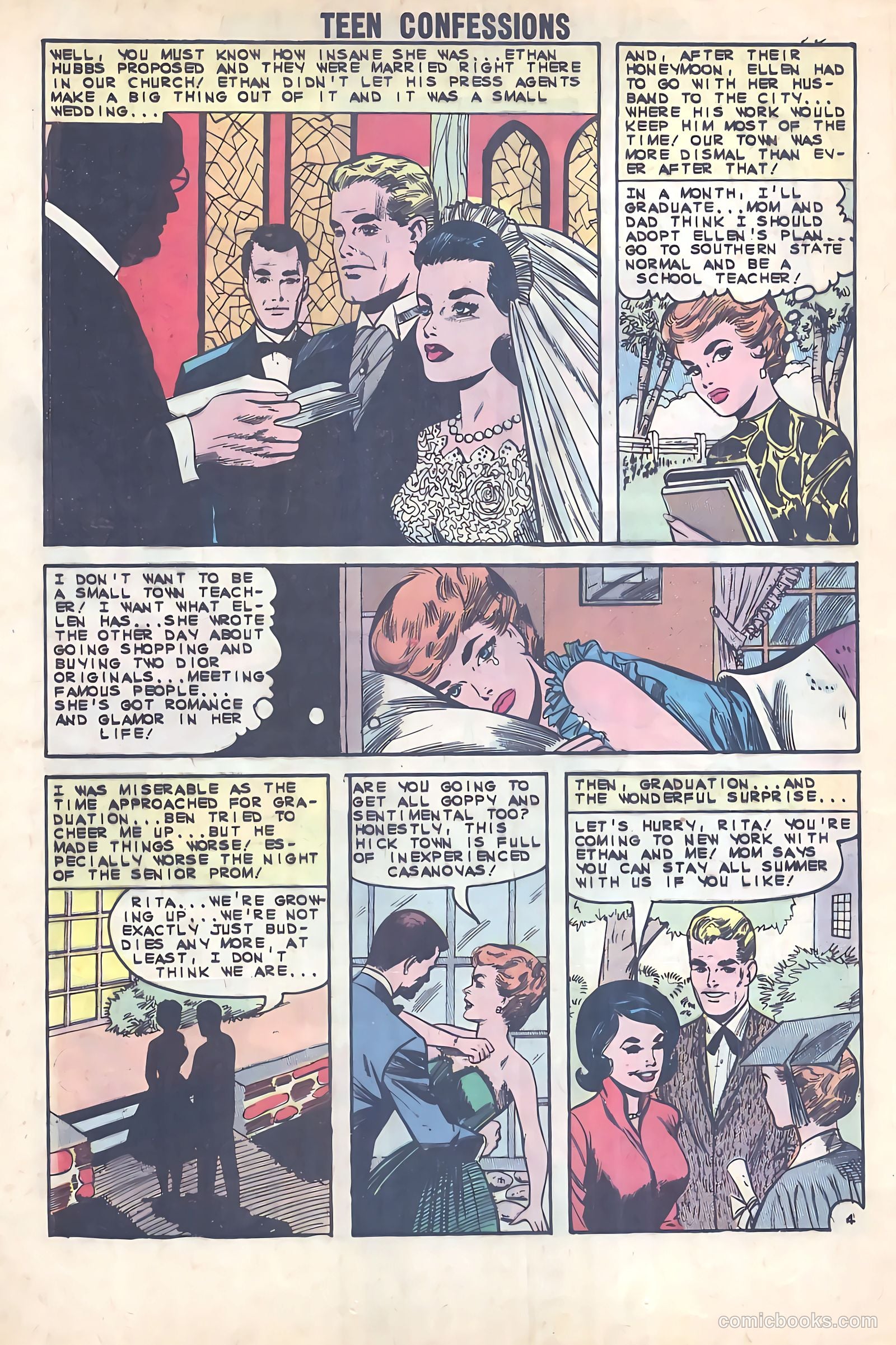 Teen Confessions #23 (1963) — page 12 of 36