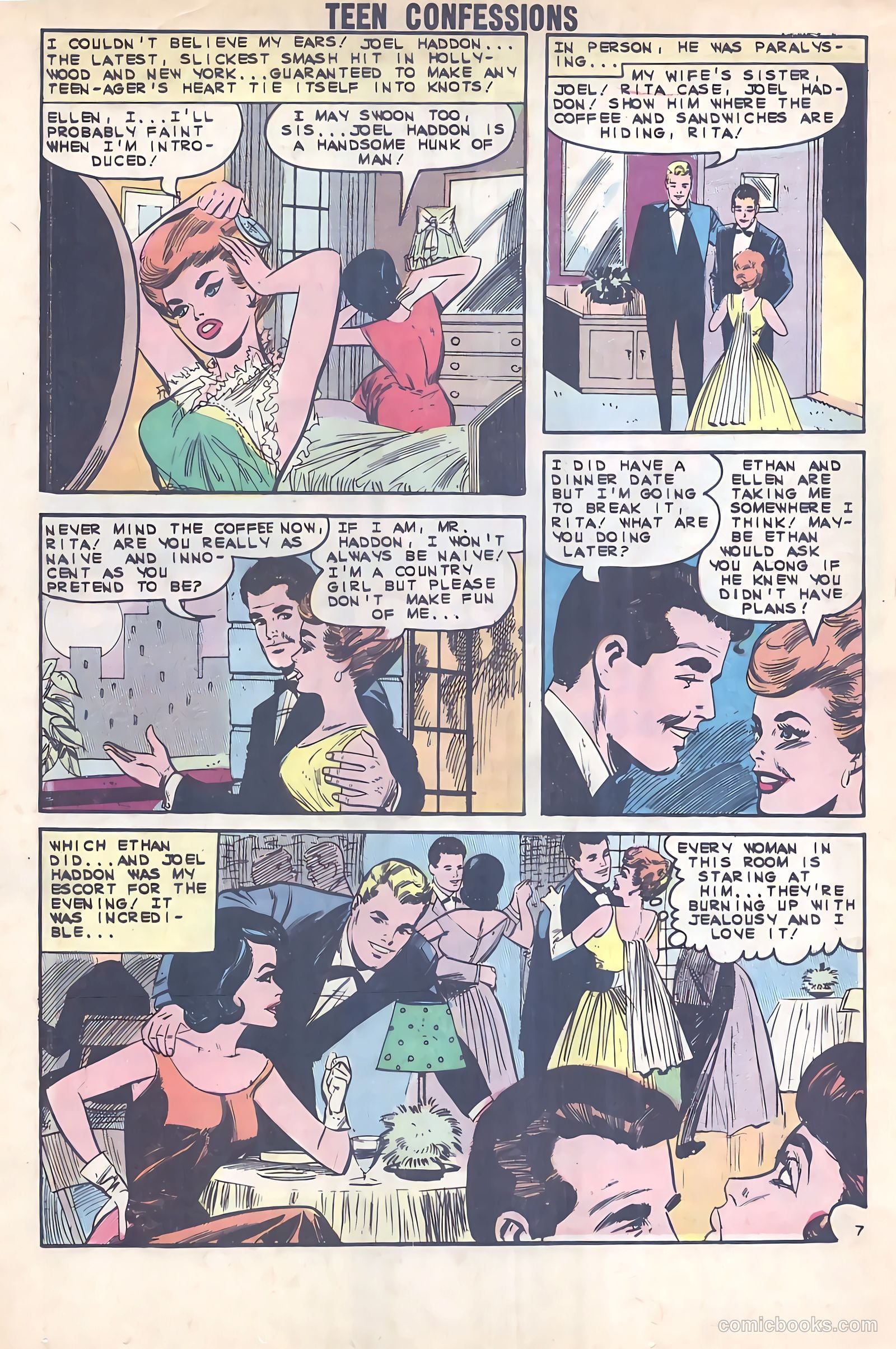 Teen Confessions #23 (1963) — page 16 of 36