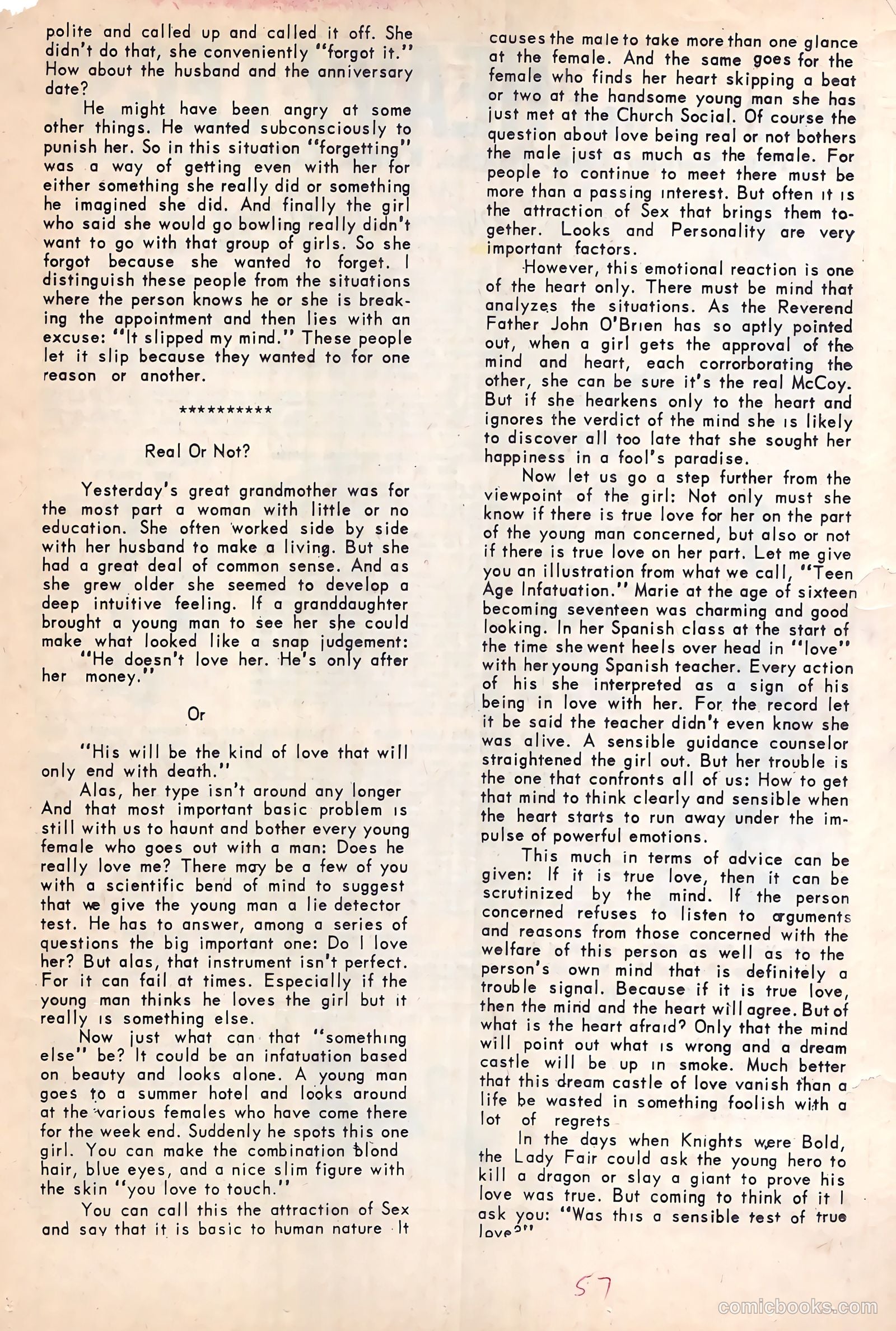 Teen Confessions #23 (1963) — page 21 of 36