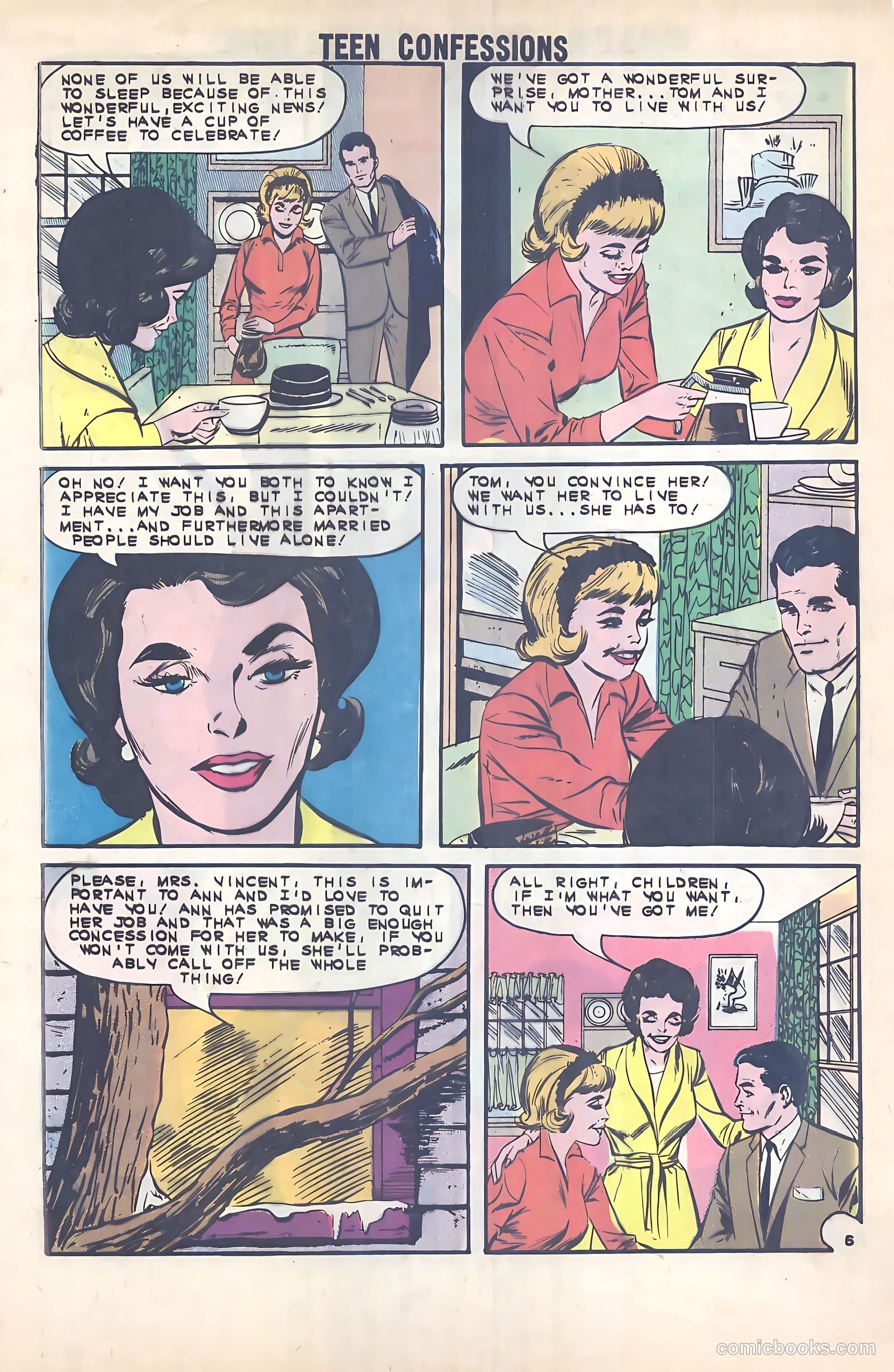 Teen Confessions #23 (1963) — page 28 of 36