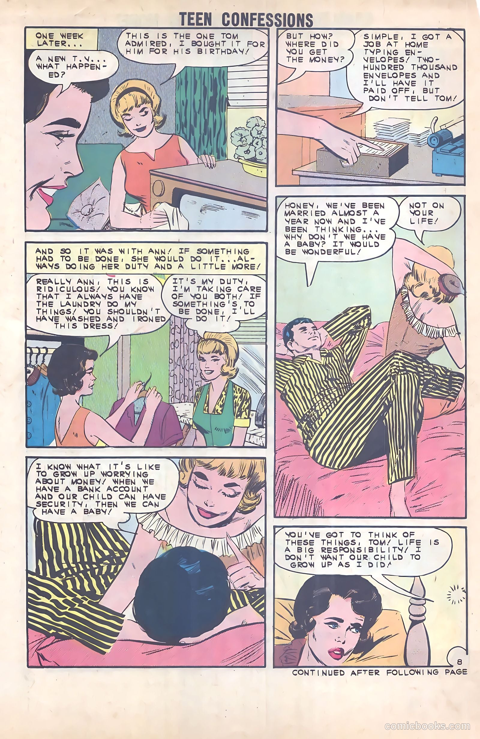 Teen Confessions #23 (1963) — page 30 of 36