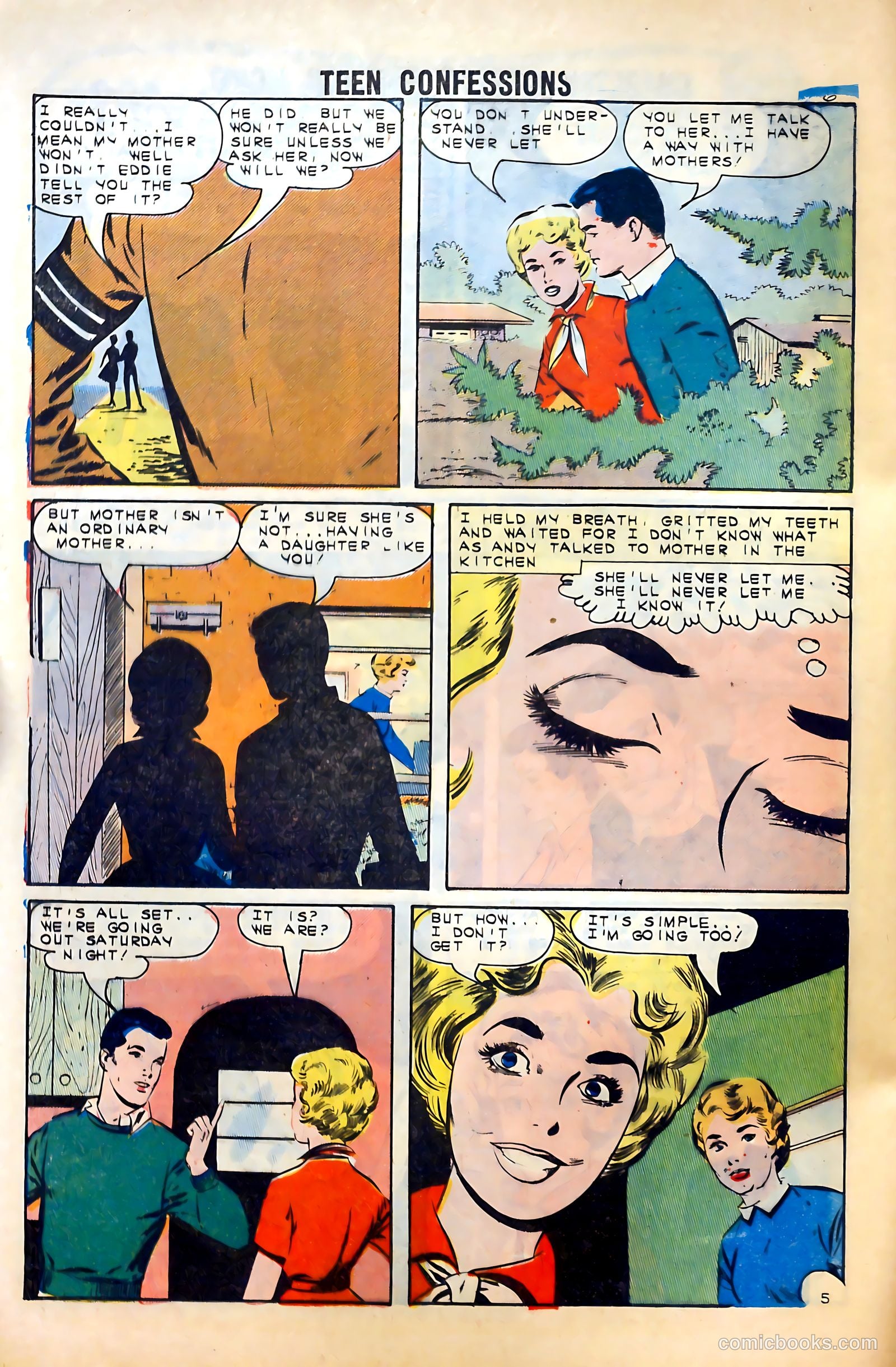 Teen Confessions #24 (1963) — page 8 of 36