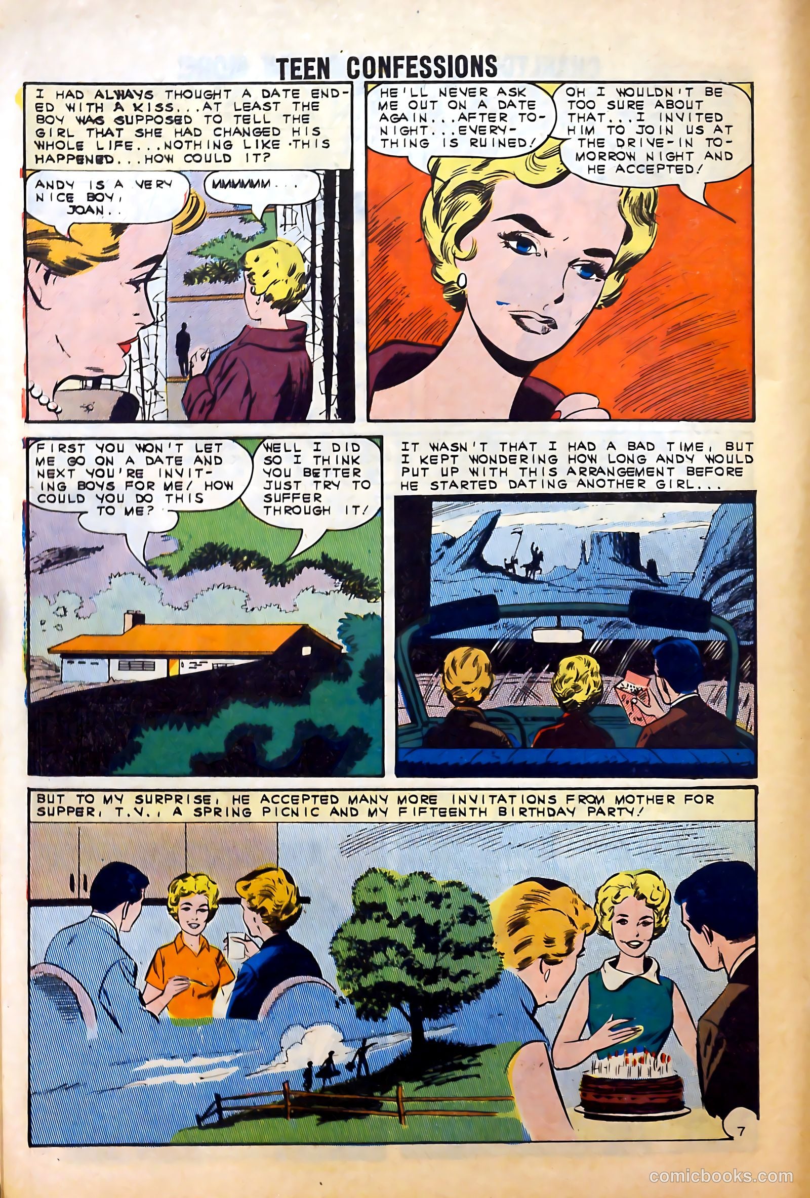 Teen Confessions #24 (1963) — page 10 of 36