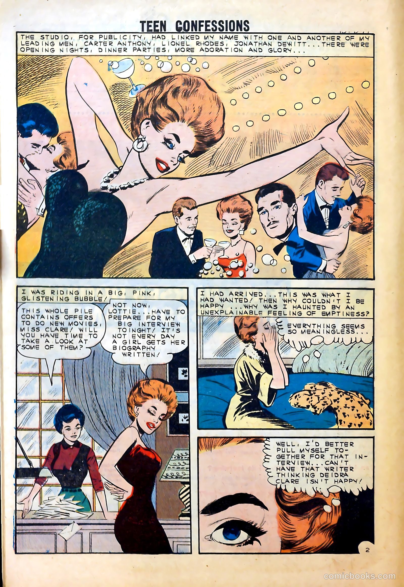 Teen Confessions #24 (1963) — page 16 of 36