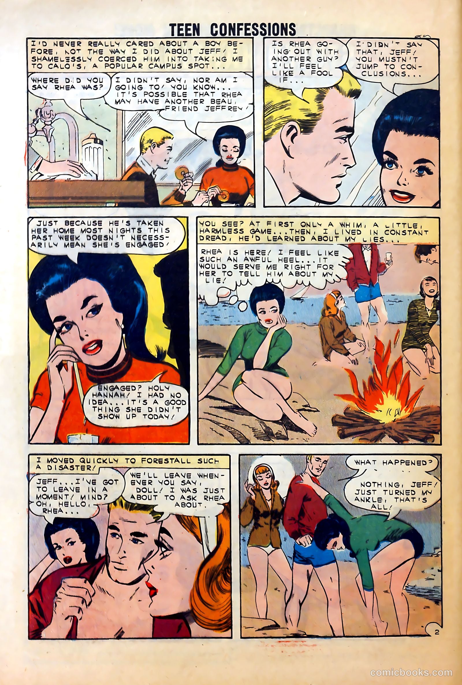 Teen Confessions #24 (1963) — page 24 of 36