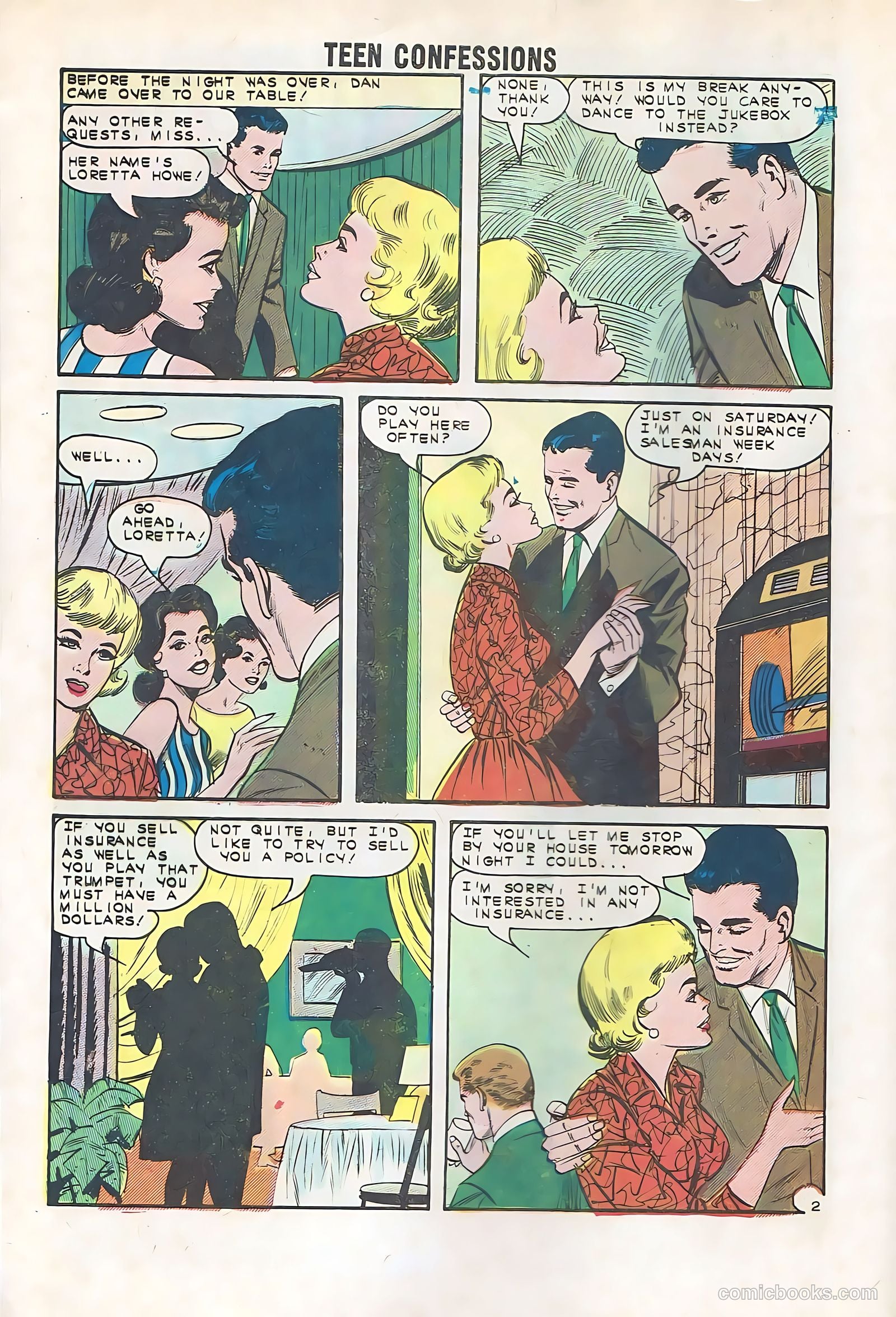 Teen Confessions #25 (1963) — page 4 of 36