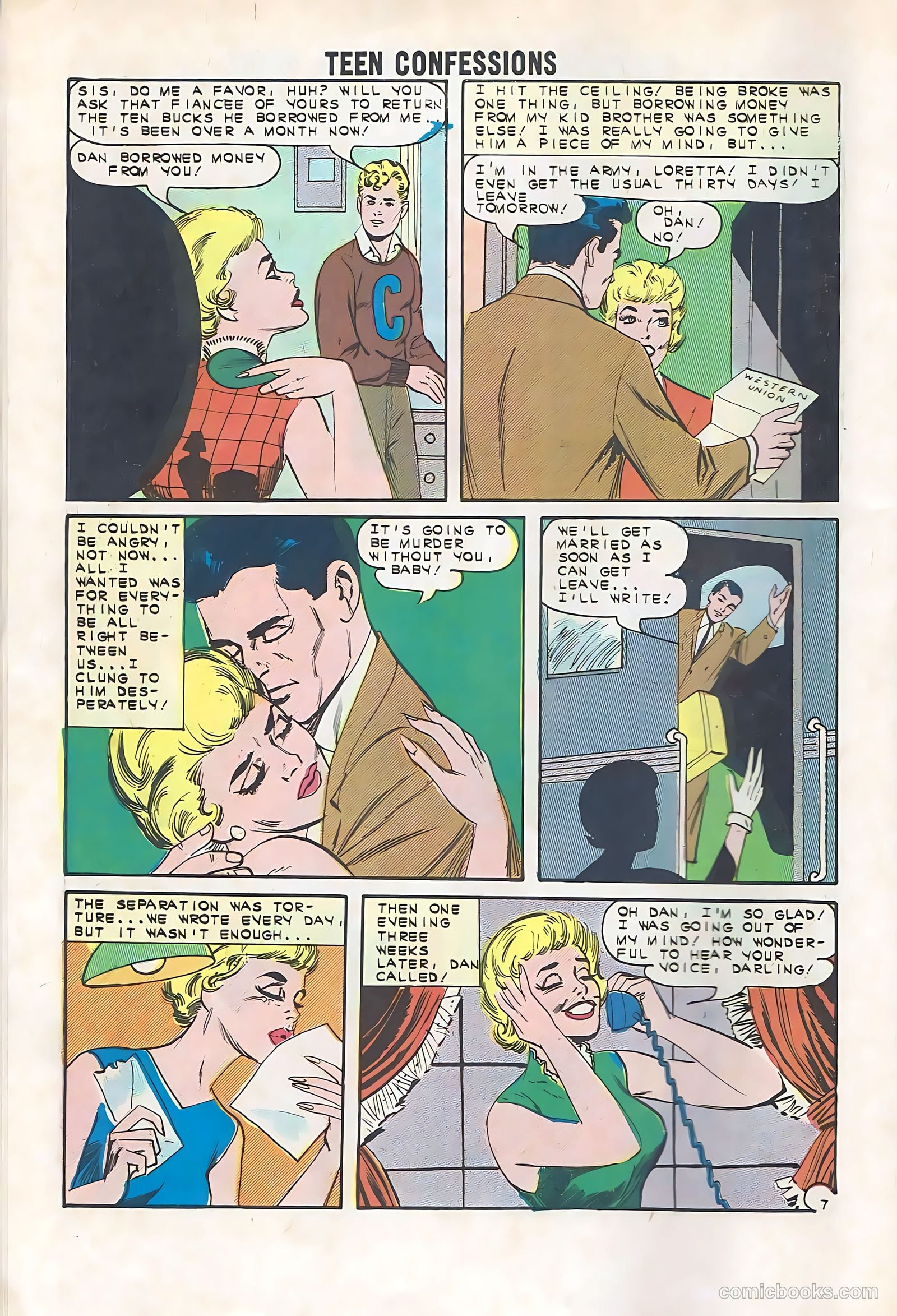 Teen Confessions #25 (1963) — page 10 of 36