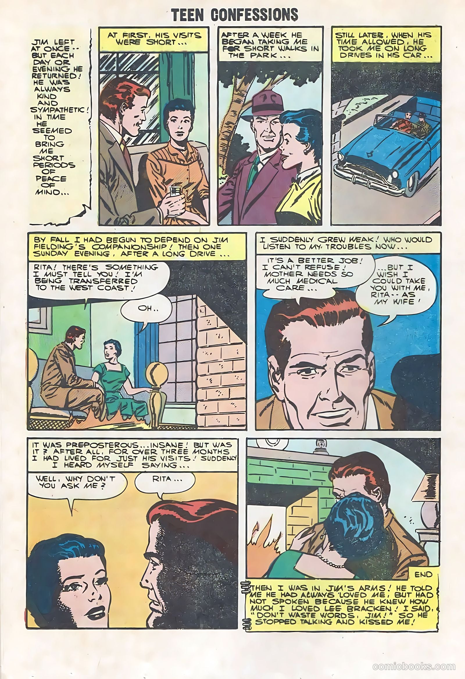 Teen Confessions #25 (1963) — page 16 of 36