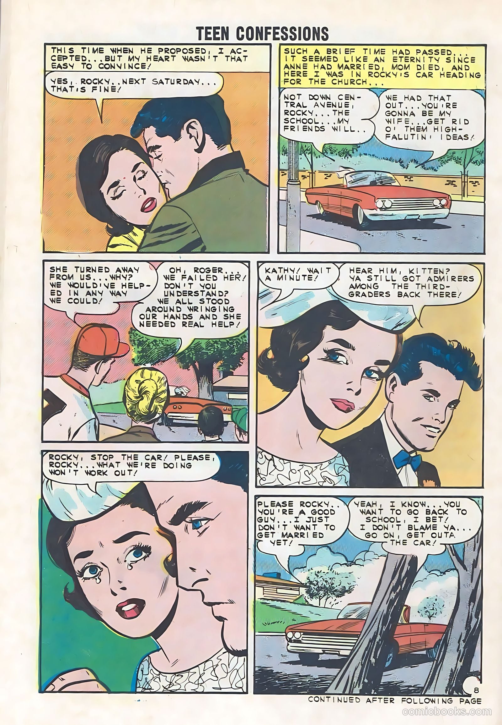 Teen Confessions #25 (1963) — page 30 of 36