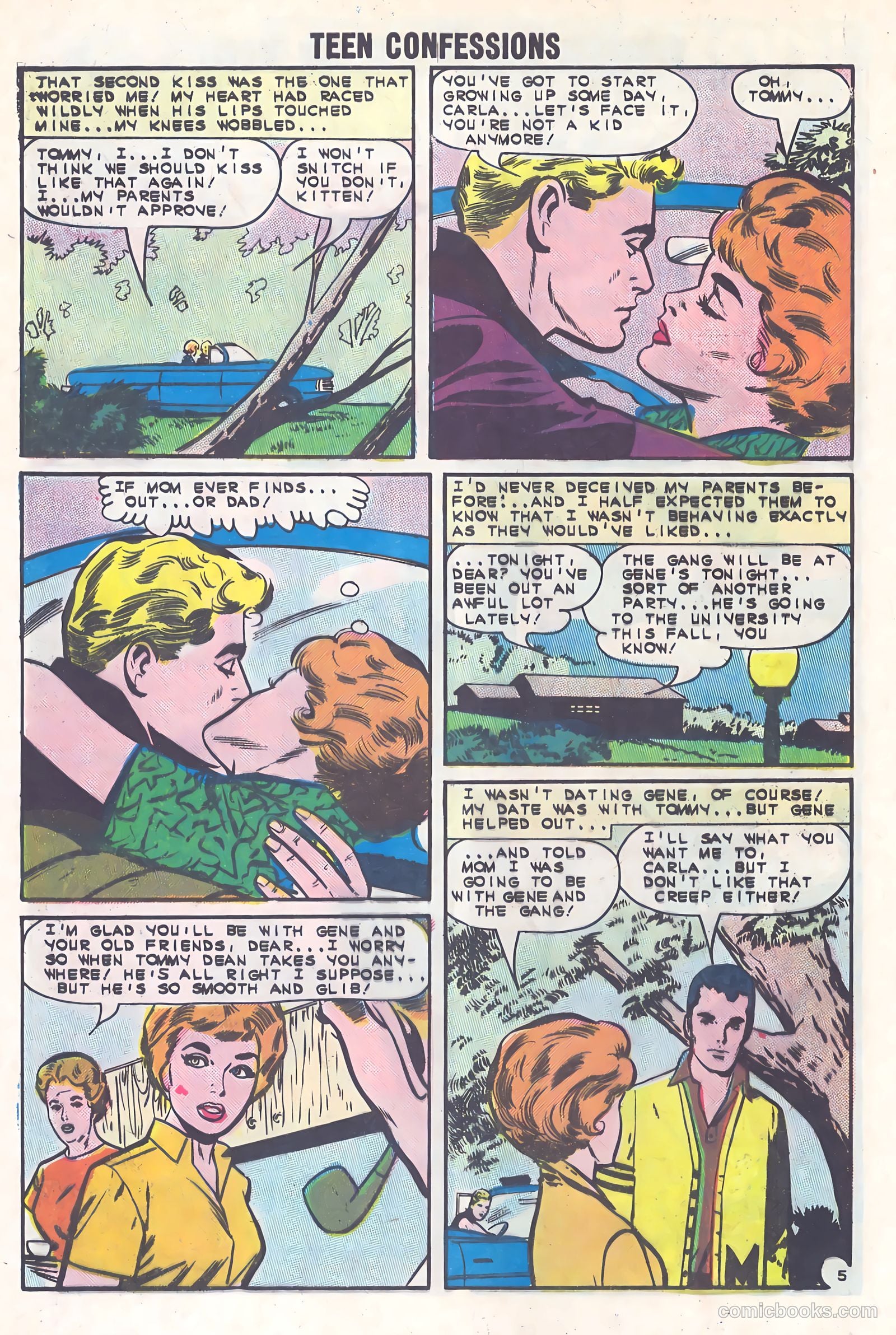 Teen Confessions #26 (1963) — page 8 of 36