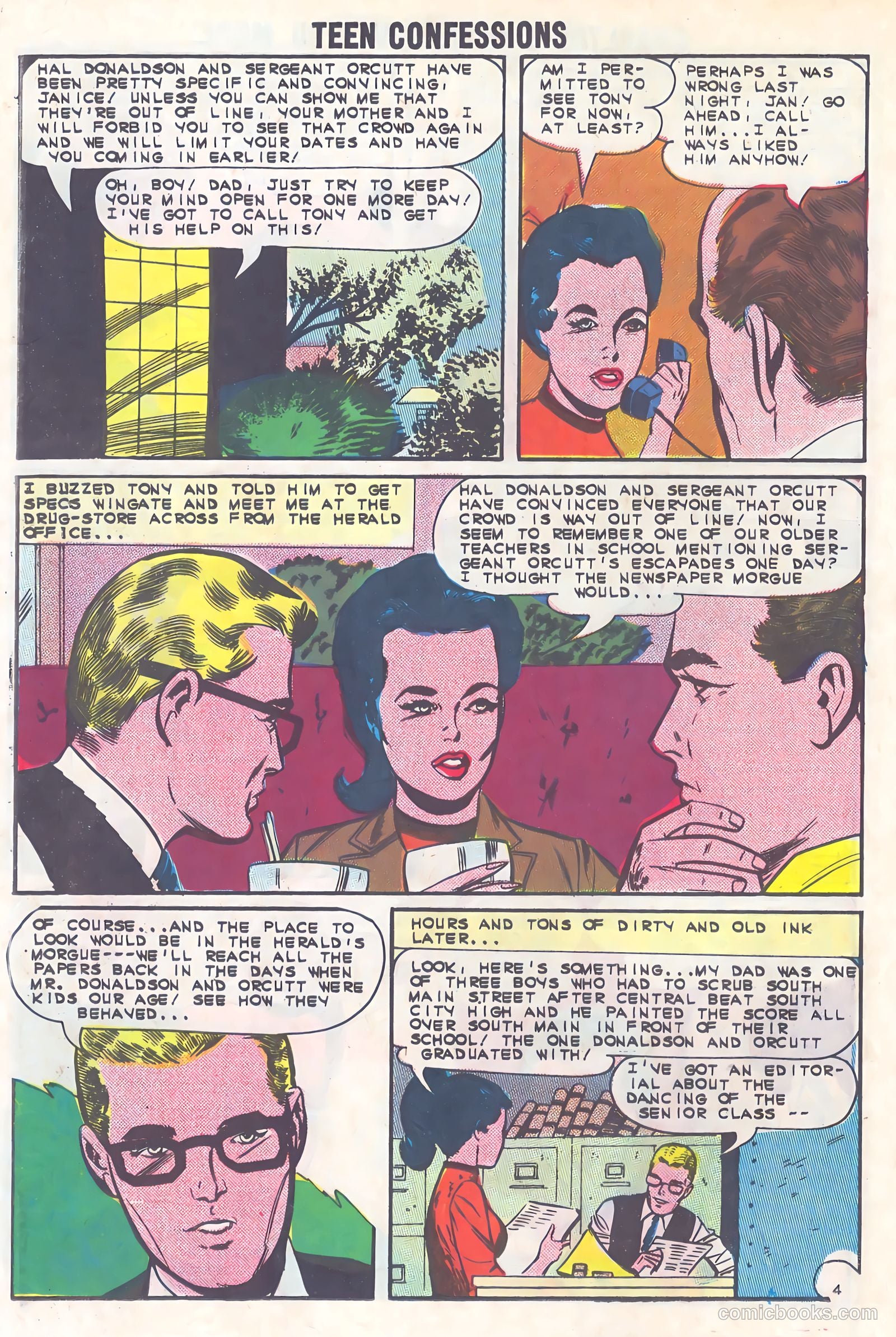 Teen Confessions #26 (1963) — page 26 of 36