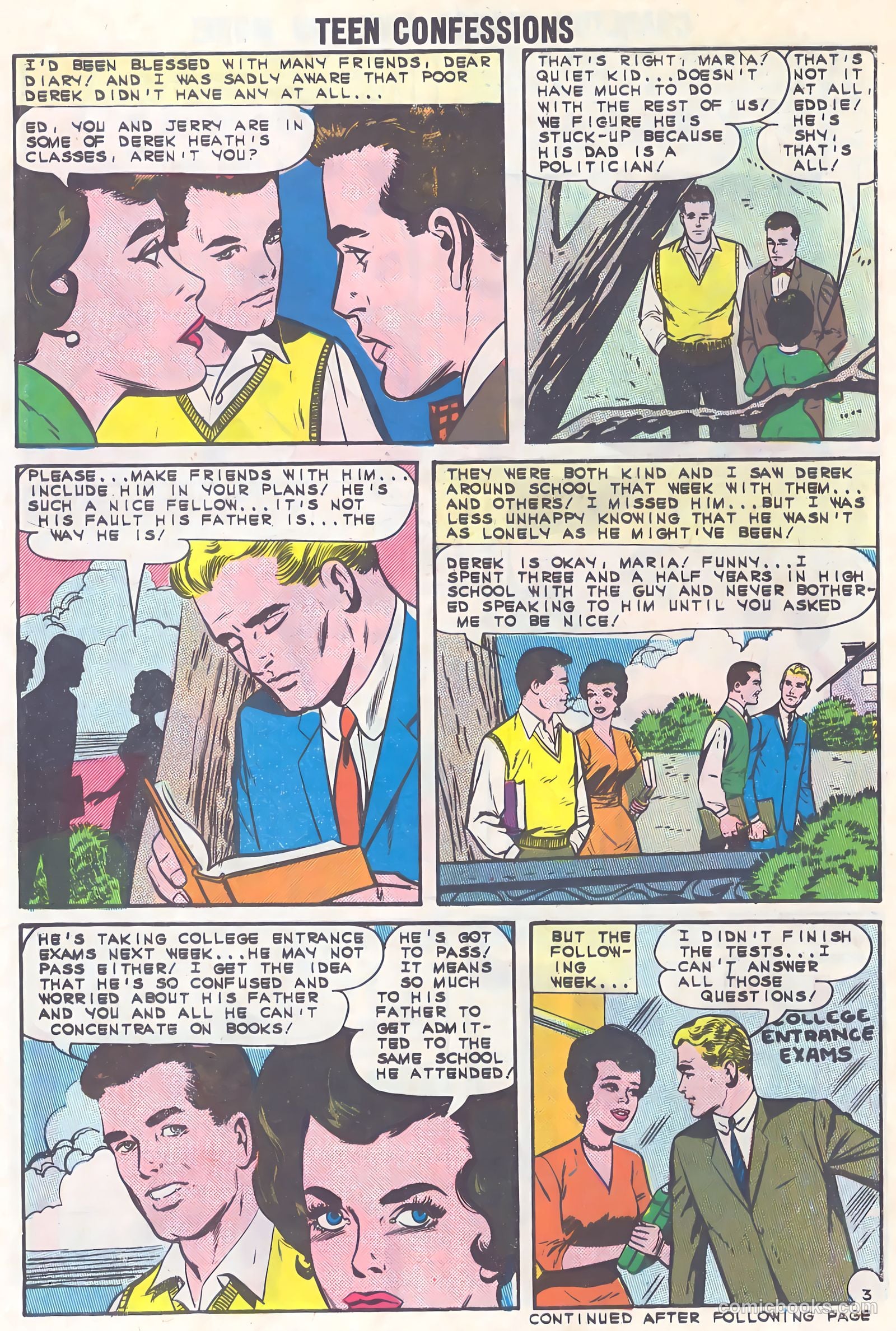 Teen Confessions #26 (1963) — page 30 of 36
