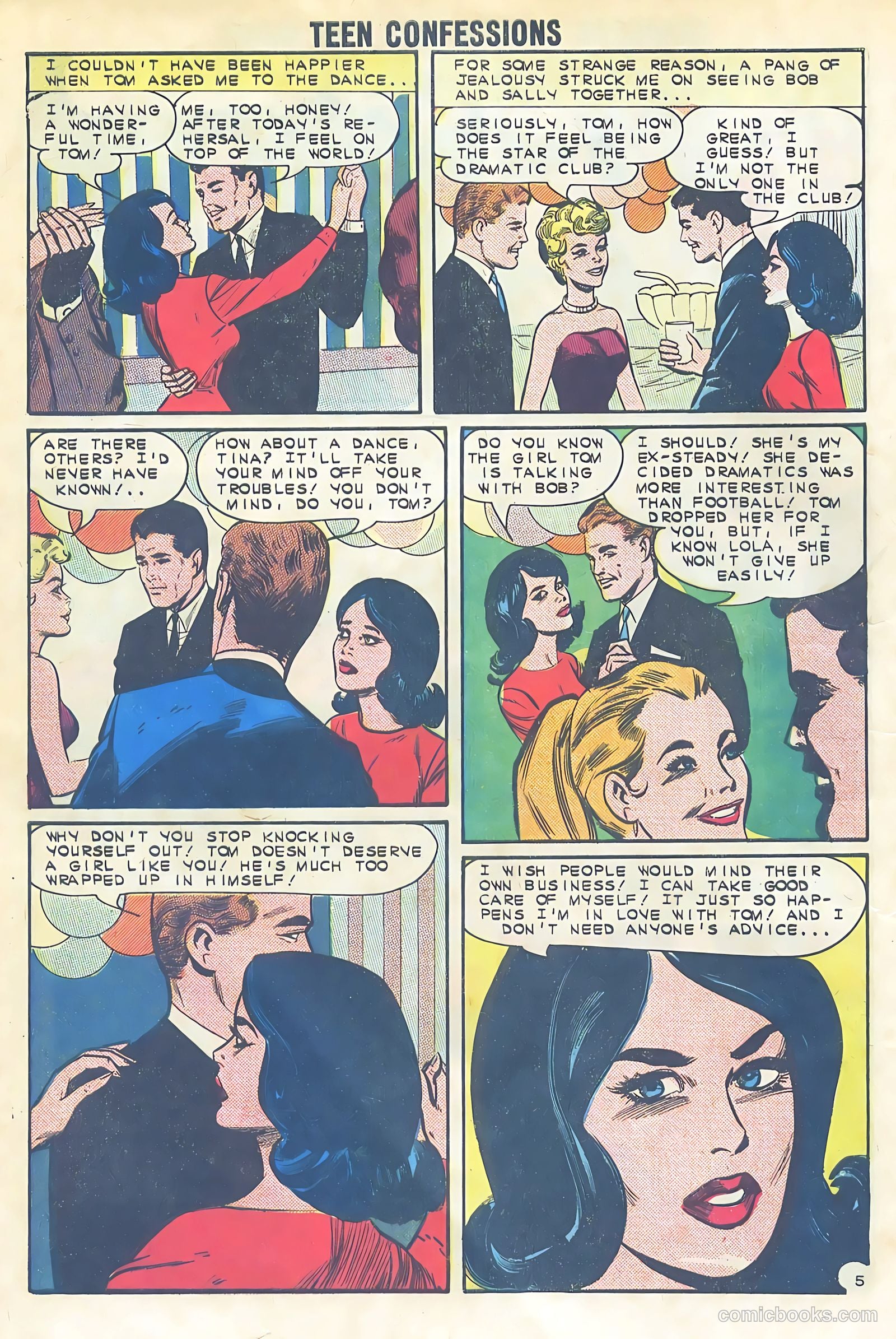 Teen Confessions #27 (1964) — page 8 of 37
