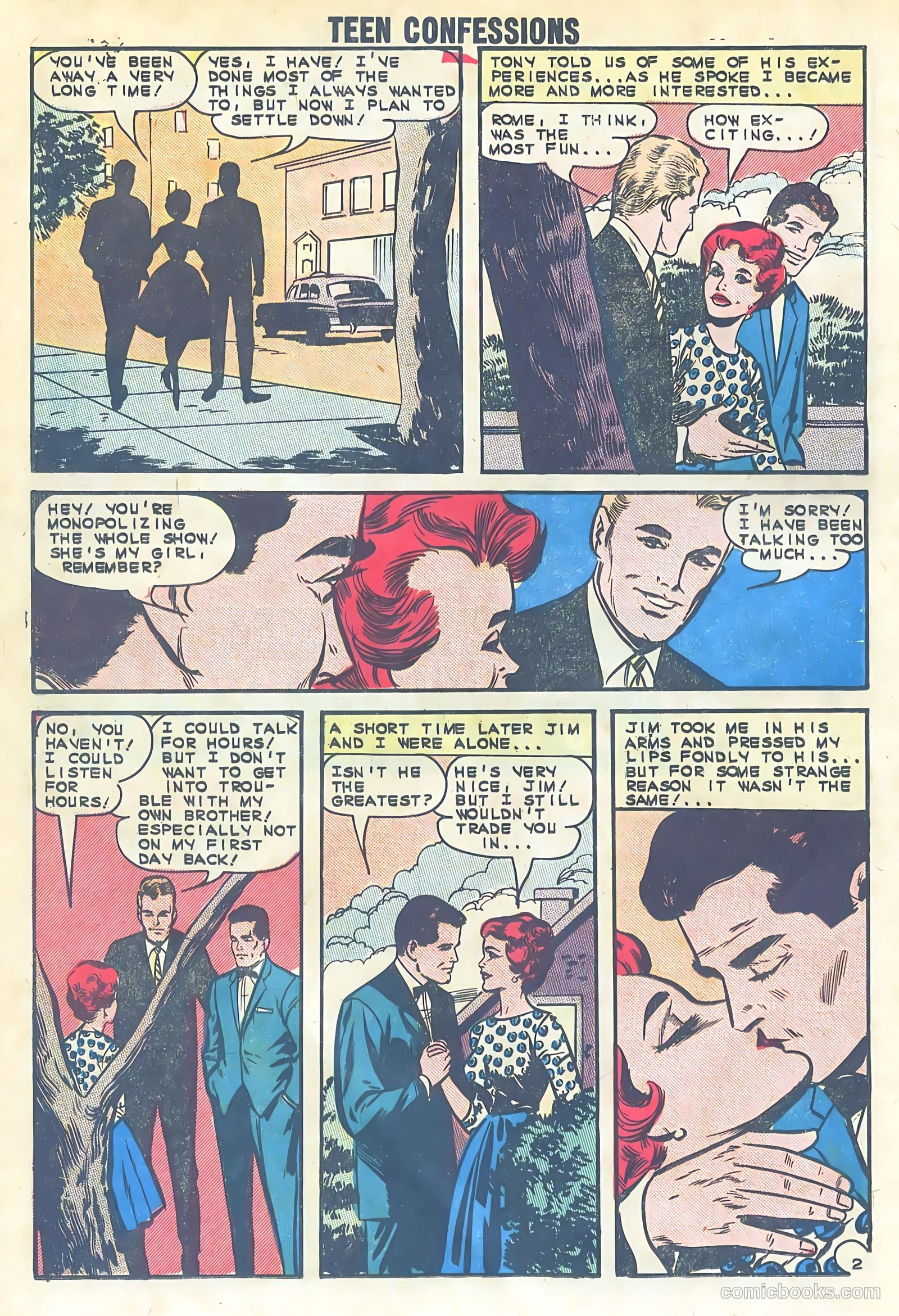 Teen Confessions #27 (1964) — page 16 of 37