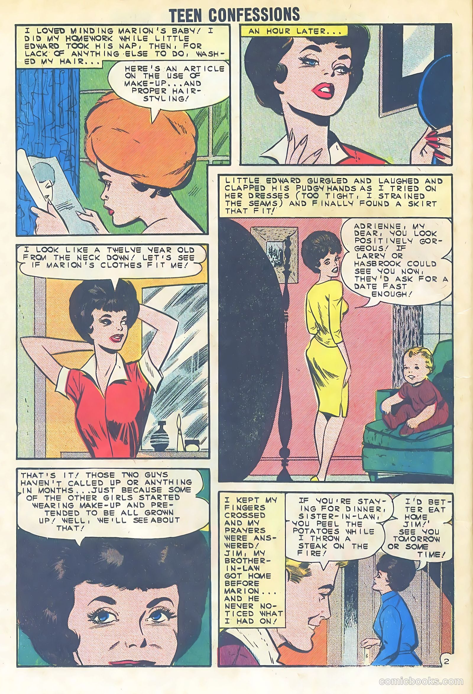 Teen Confessions #27 (1964) — page 24 of 37