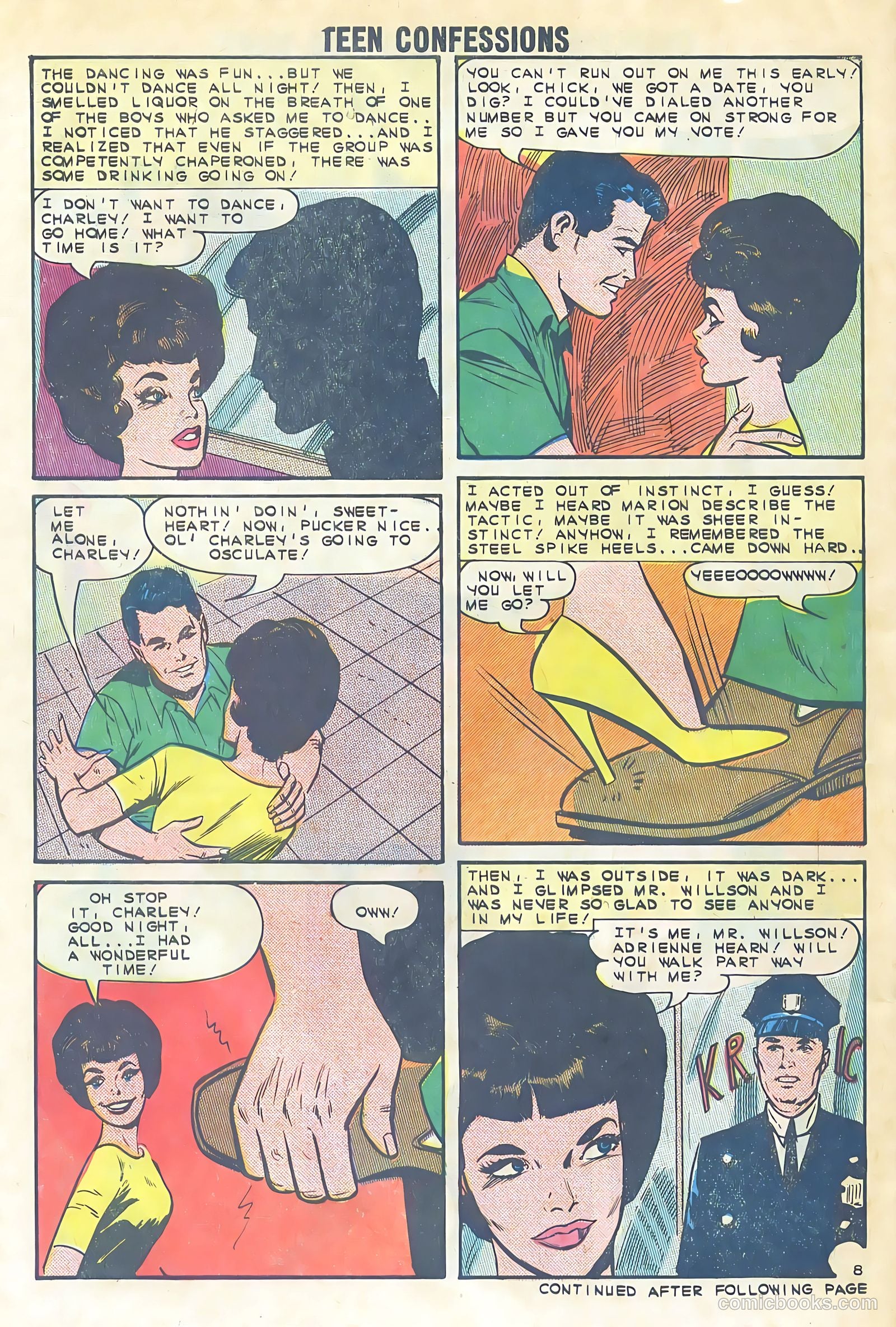Teen Confessions #27 (1964) — page 30 of 37
