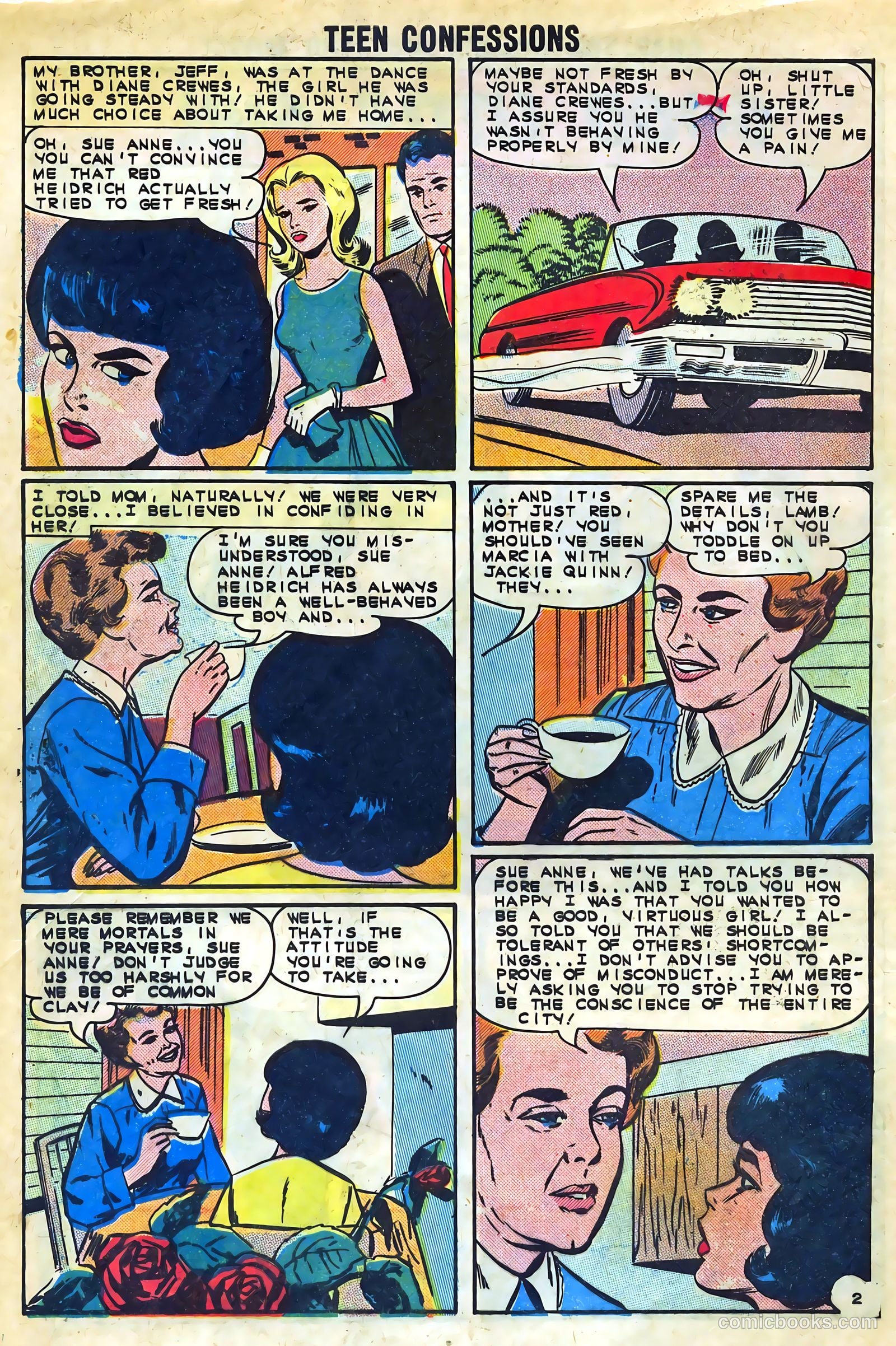 Teen Confessions #28 (1964) — page 4 of 36