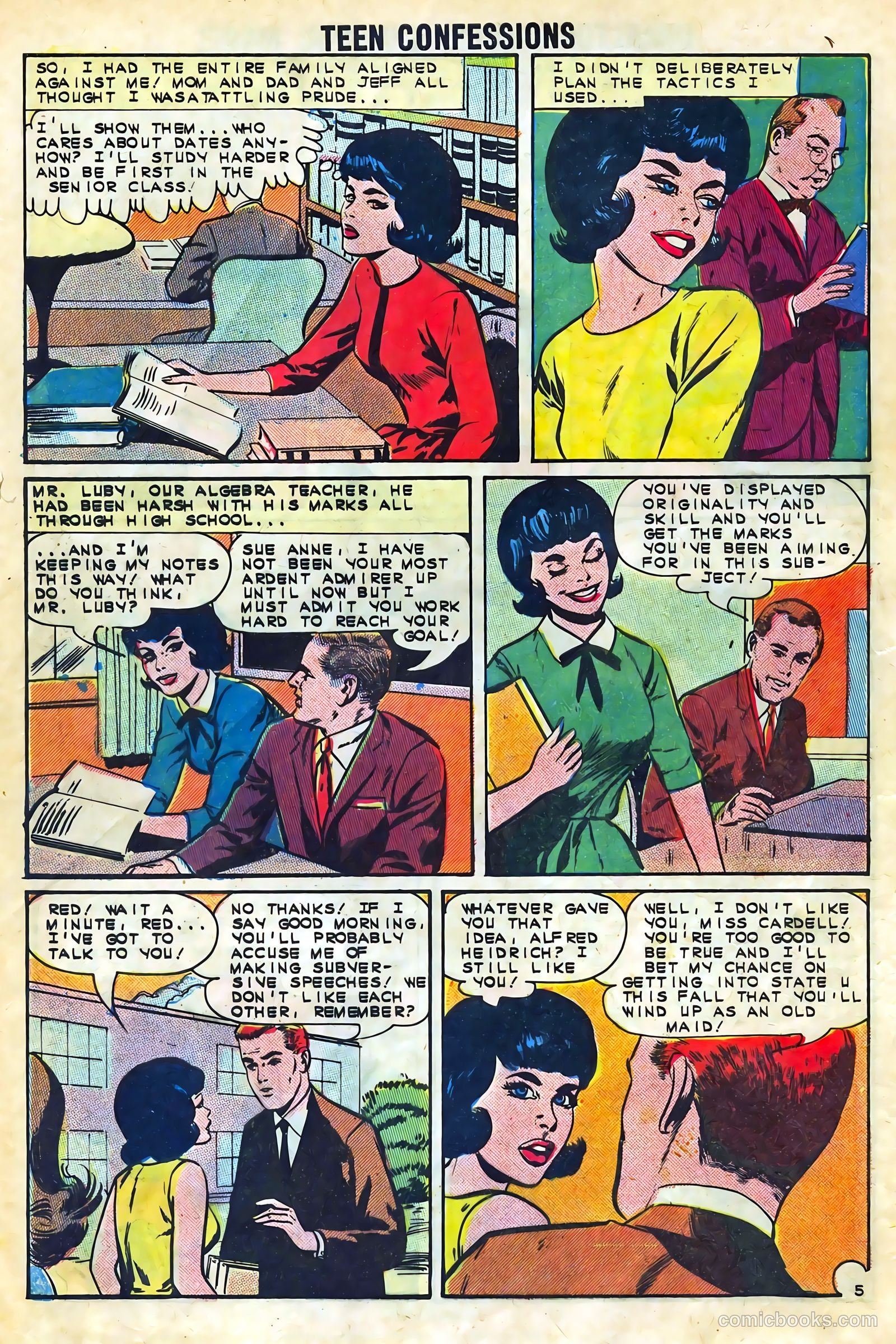 Teen Confessions #28 (1964) — page 8 of 36
