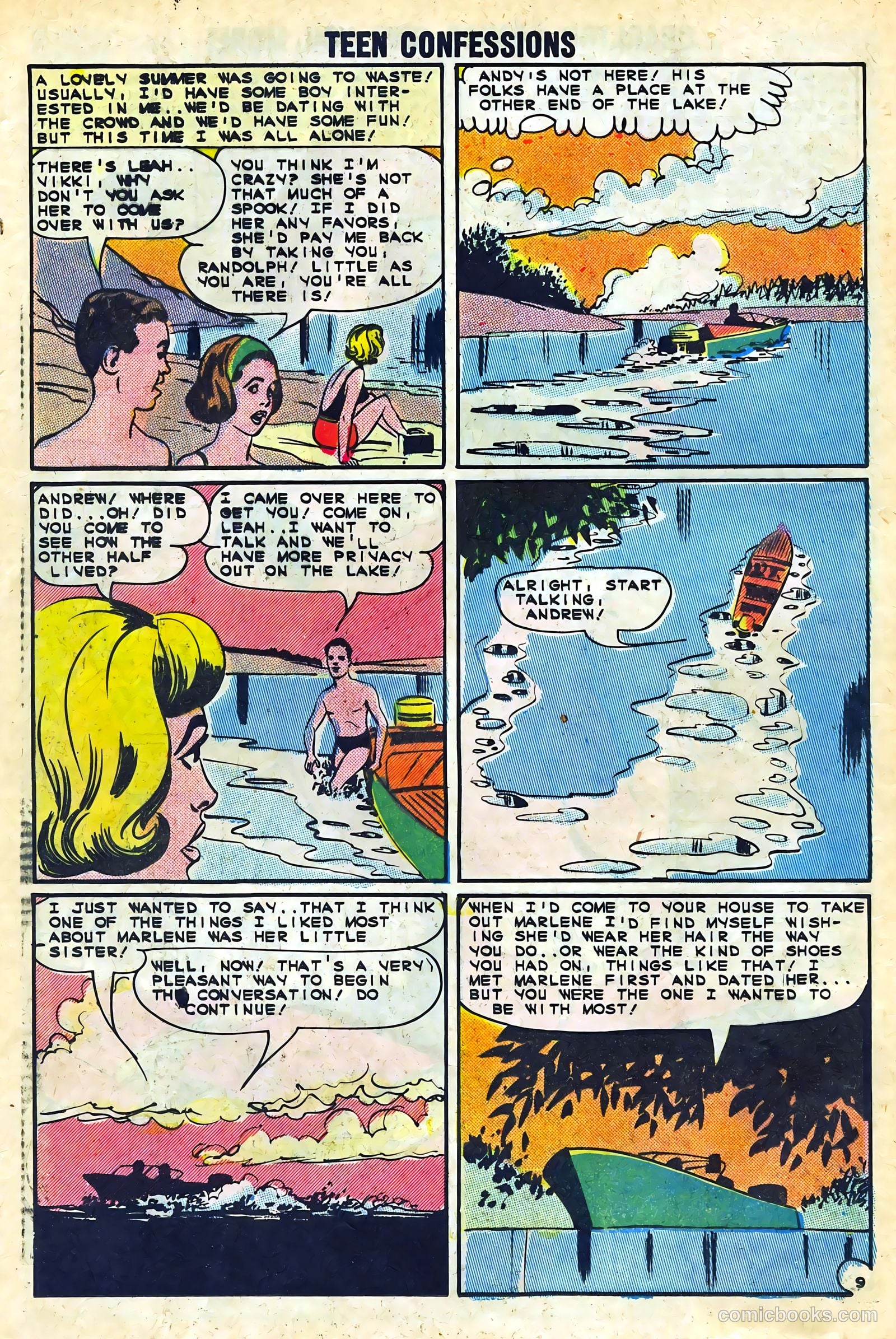 Teen Confessions #28 (1964) — page 24 of 36