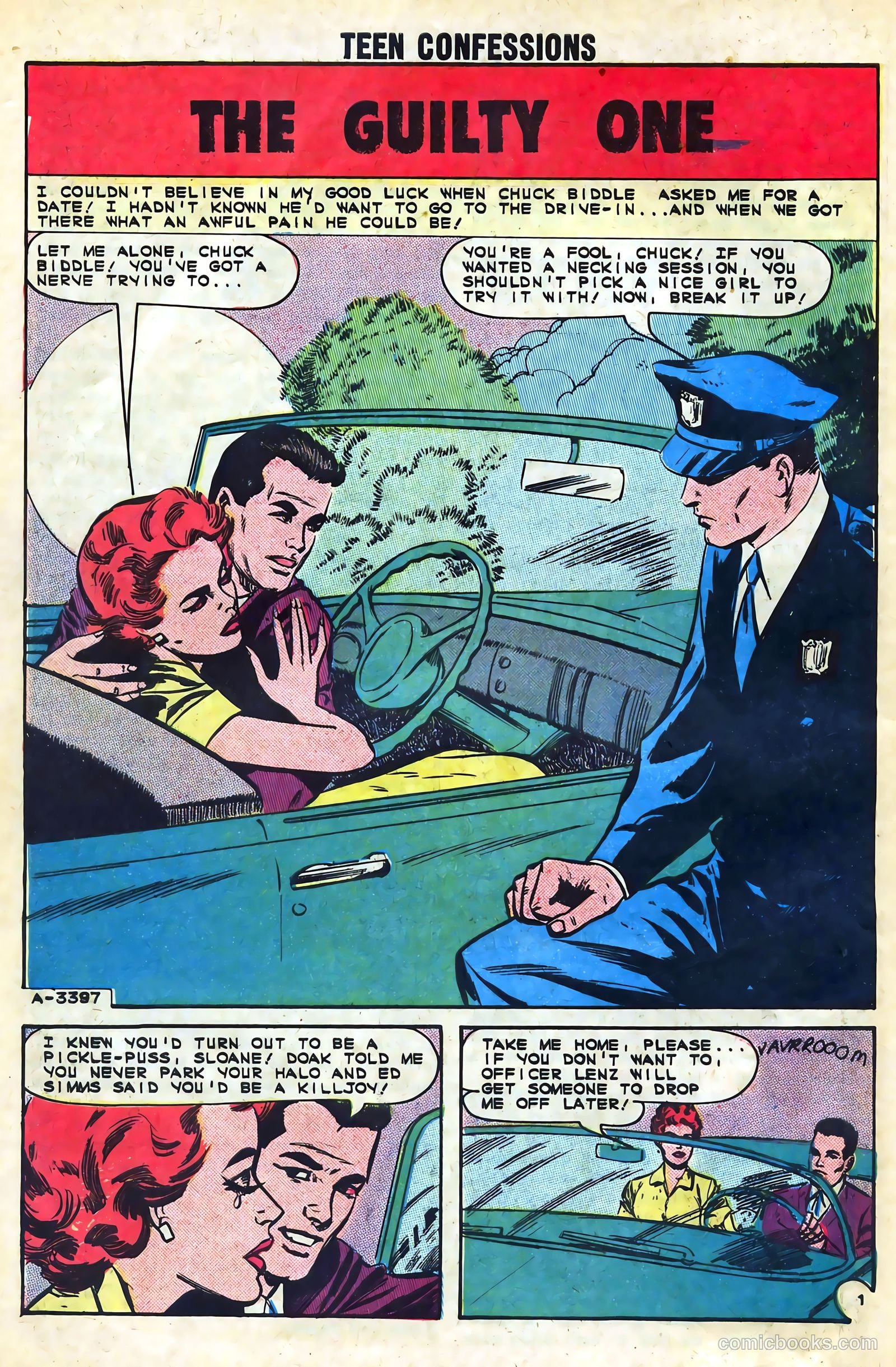 Teen Confessions #28 (1964) — page 28 of 36