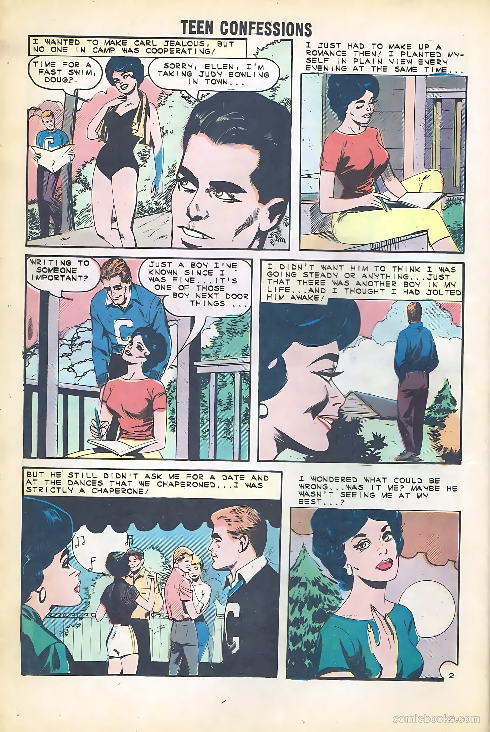 Teen Confessions #29 (1964) — page 16 of 36
