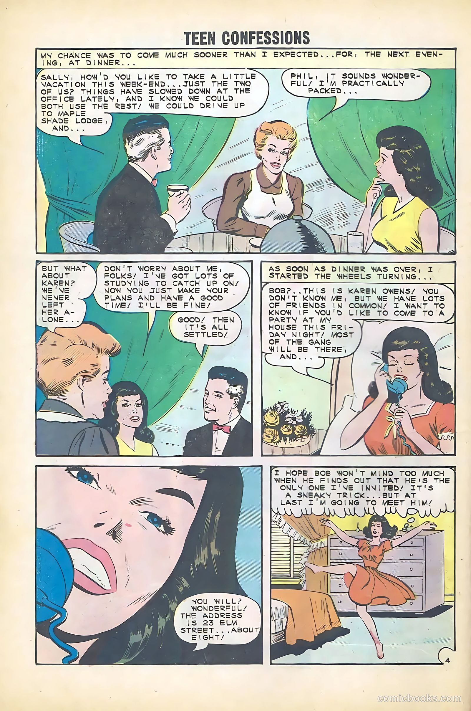 Teen Confessions #29 (1964) — page 26 of 36