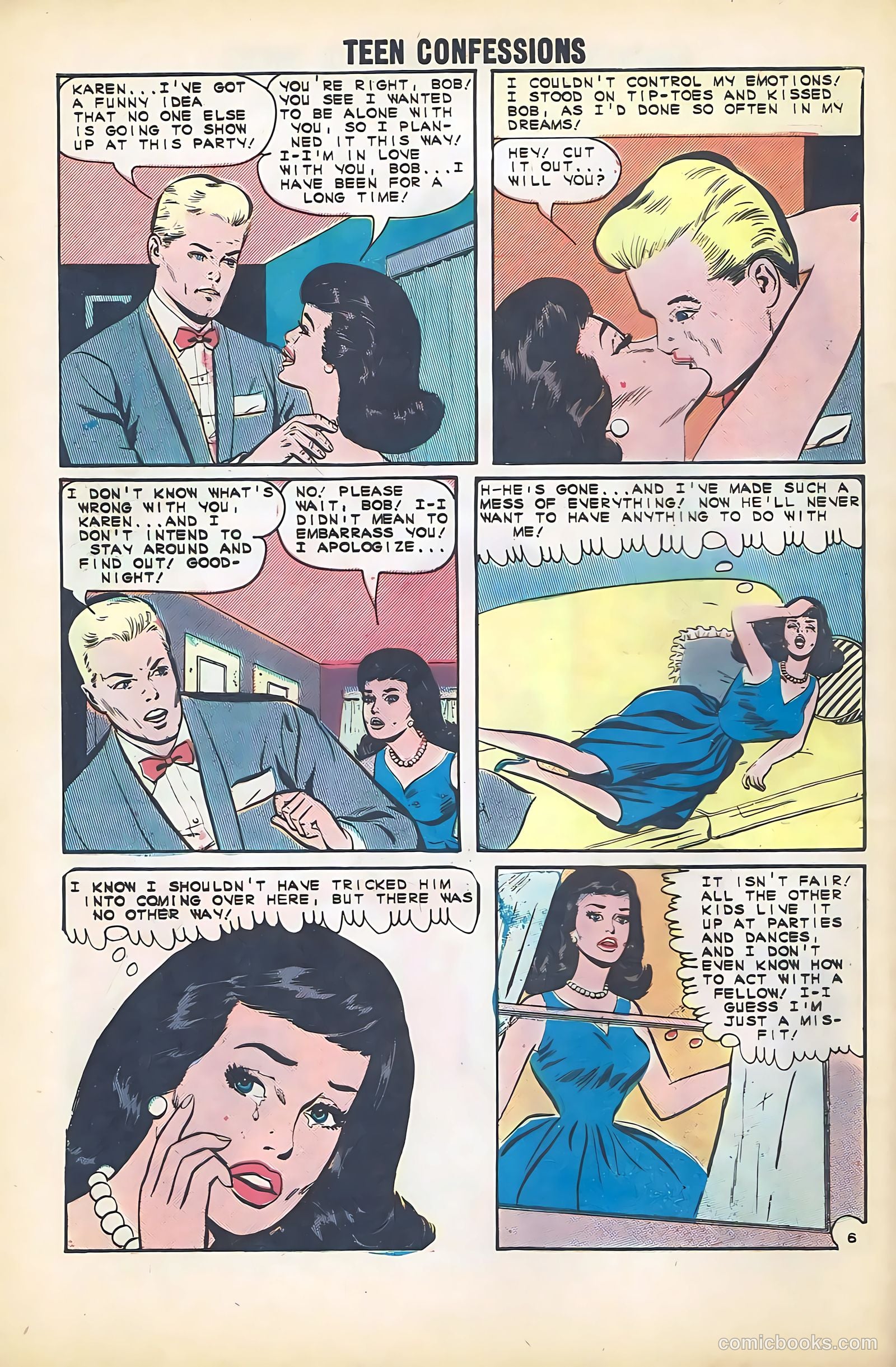 Teen Confessions #29 (1964) — page 28 of 36
