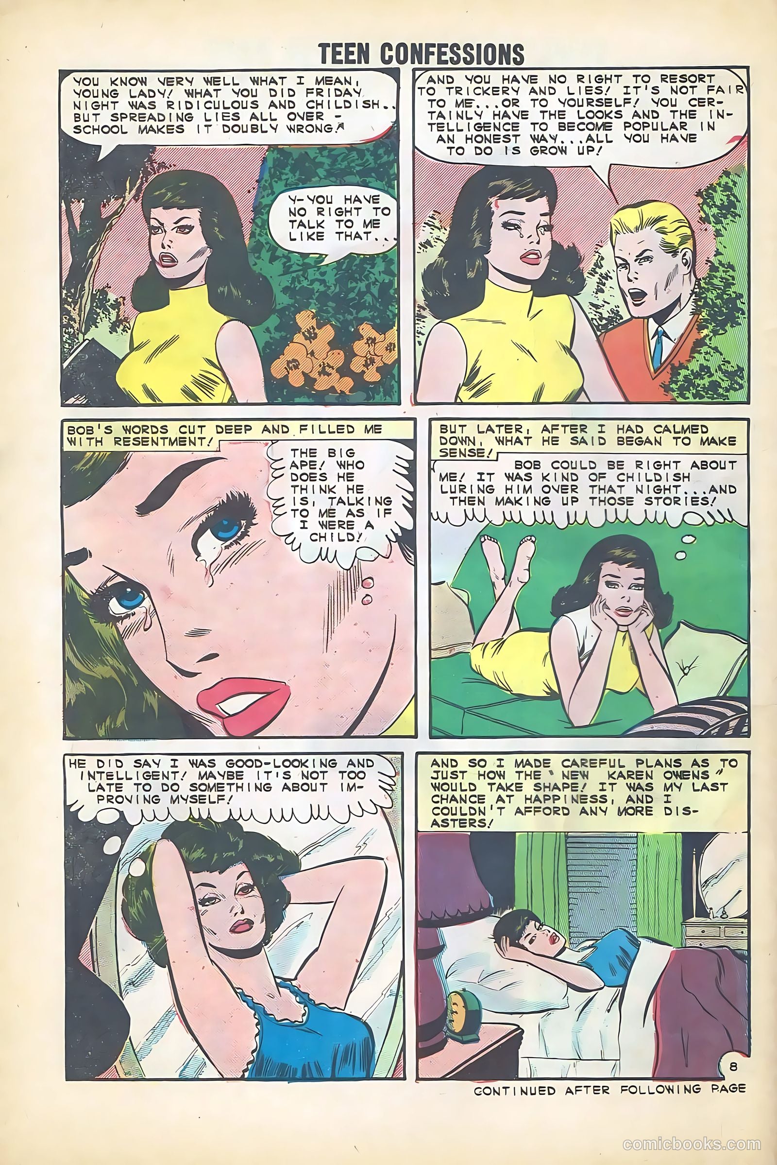 Teen Confessions #29 (1964) — page 30 of 36