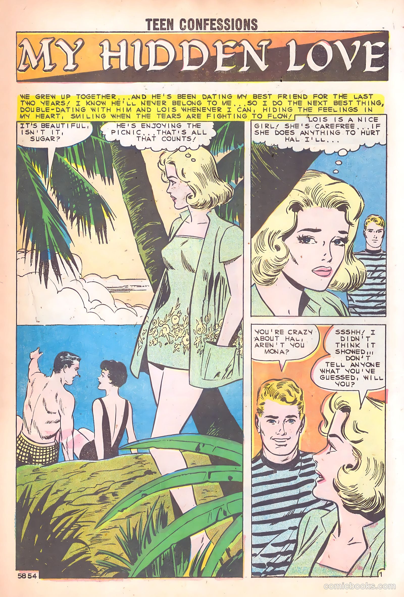Teen Confessions #3 (1960) — page 10 of 37