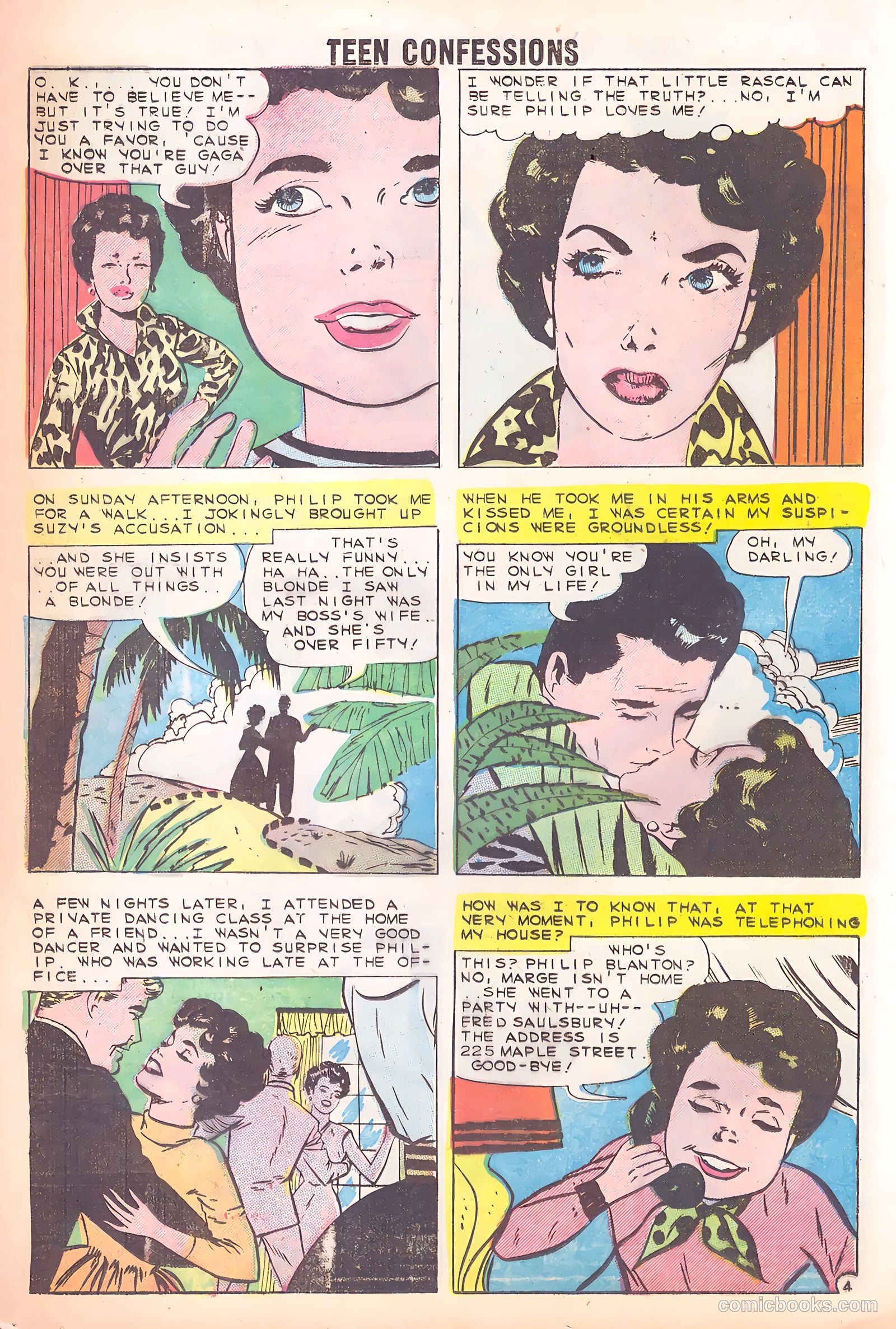Teen Confessions #3 (1960) — page 20 of 37